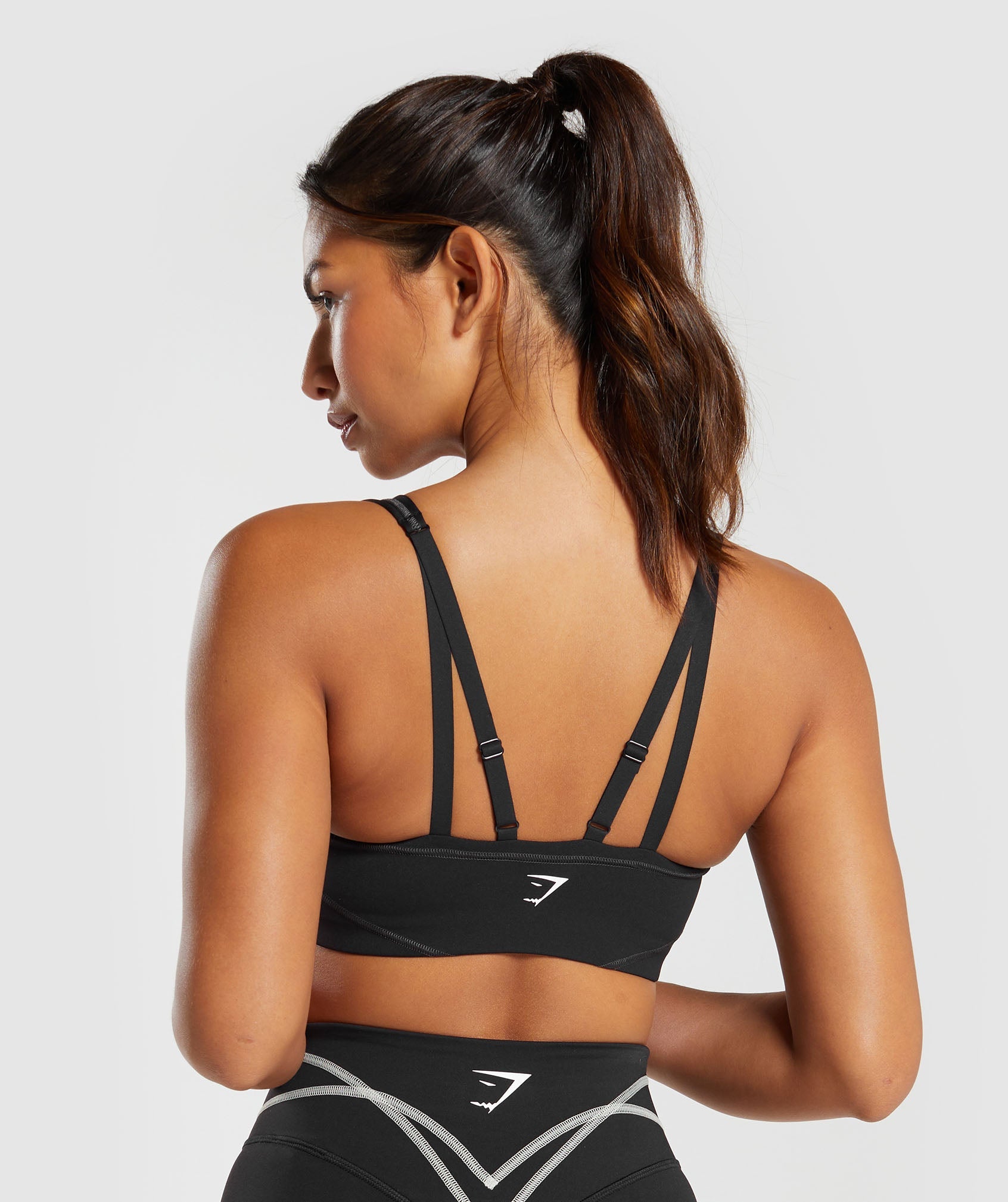 Gymshark Cross Back Sports Bra - White