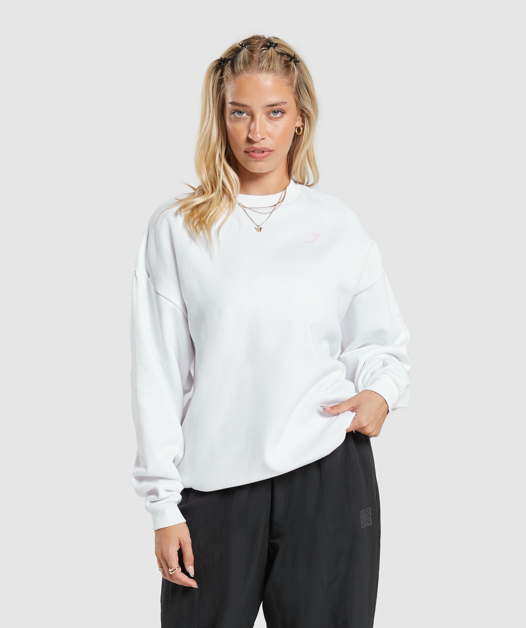 Strength Department Graphic Oversized Sweatshirt