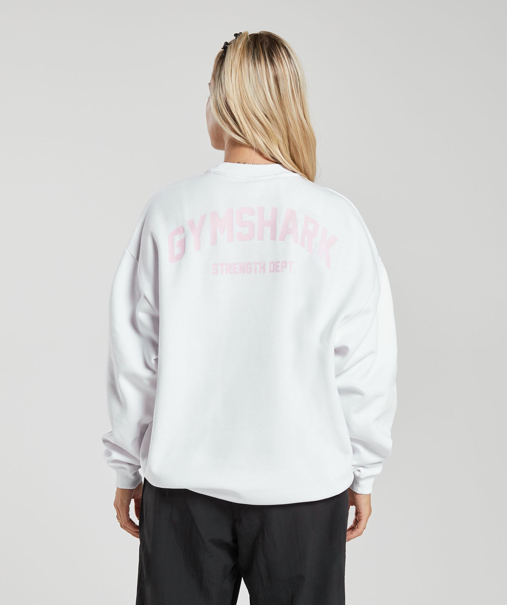 Strength Department Graphic Oversized Sweatshirt