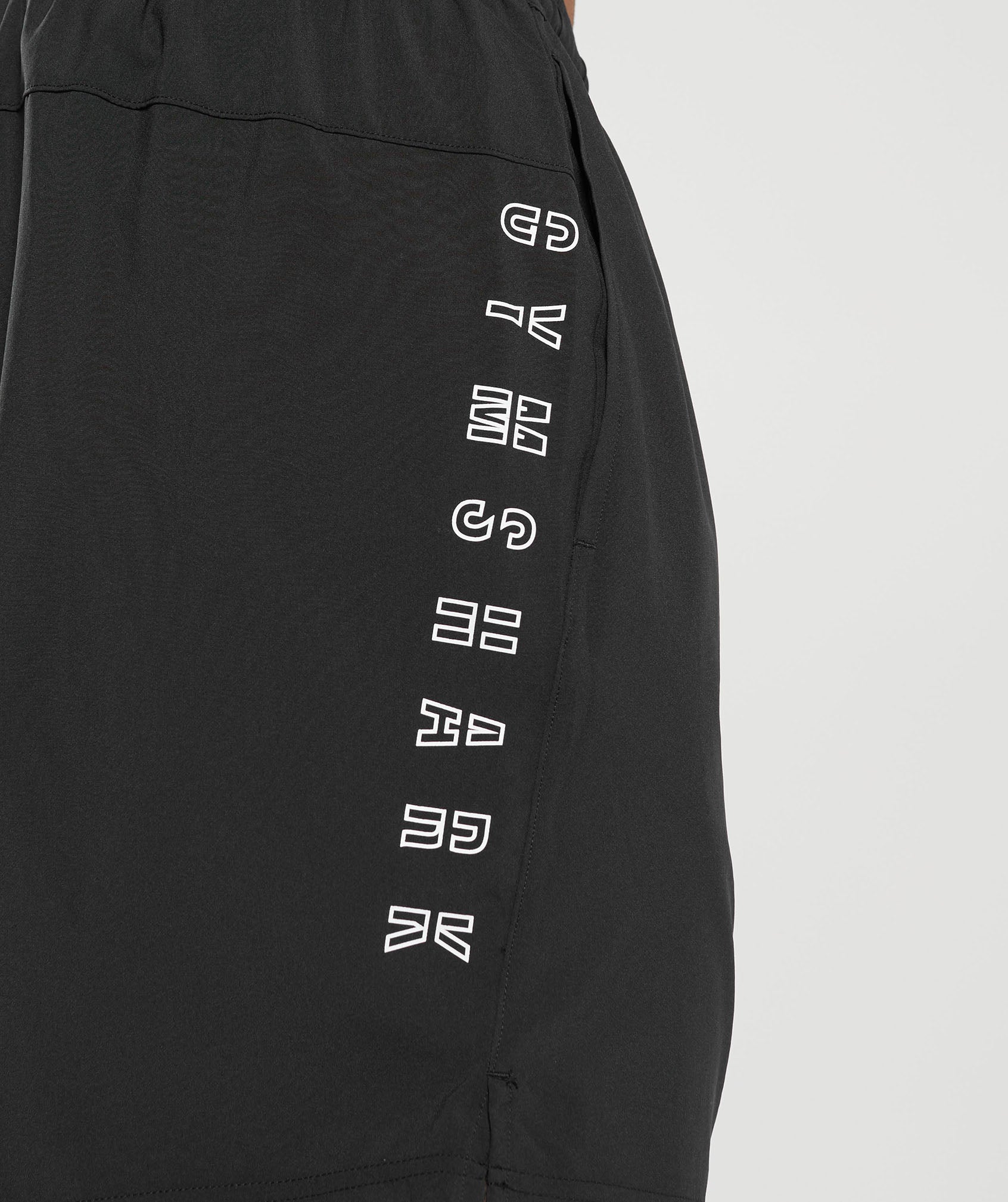 Strike Shorts in Black - view 6