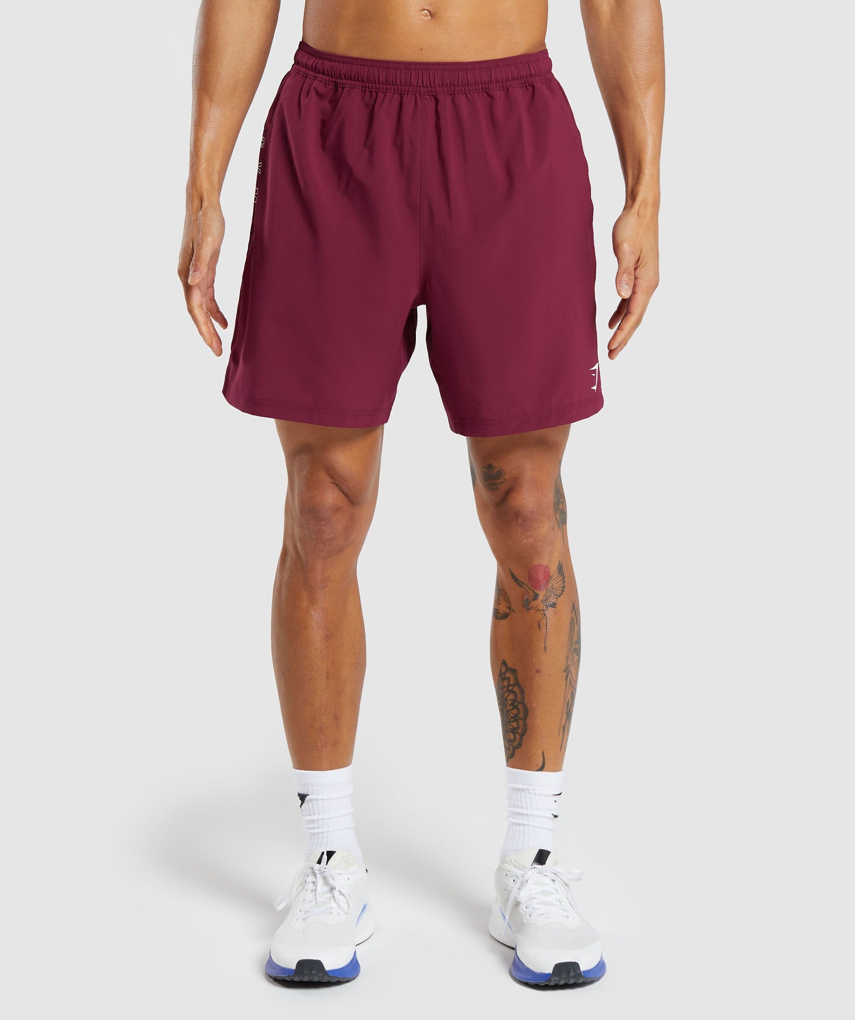 Strike Shorts in Plum Pink - view 2