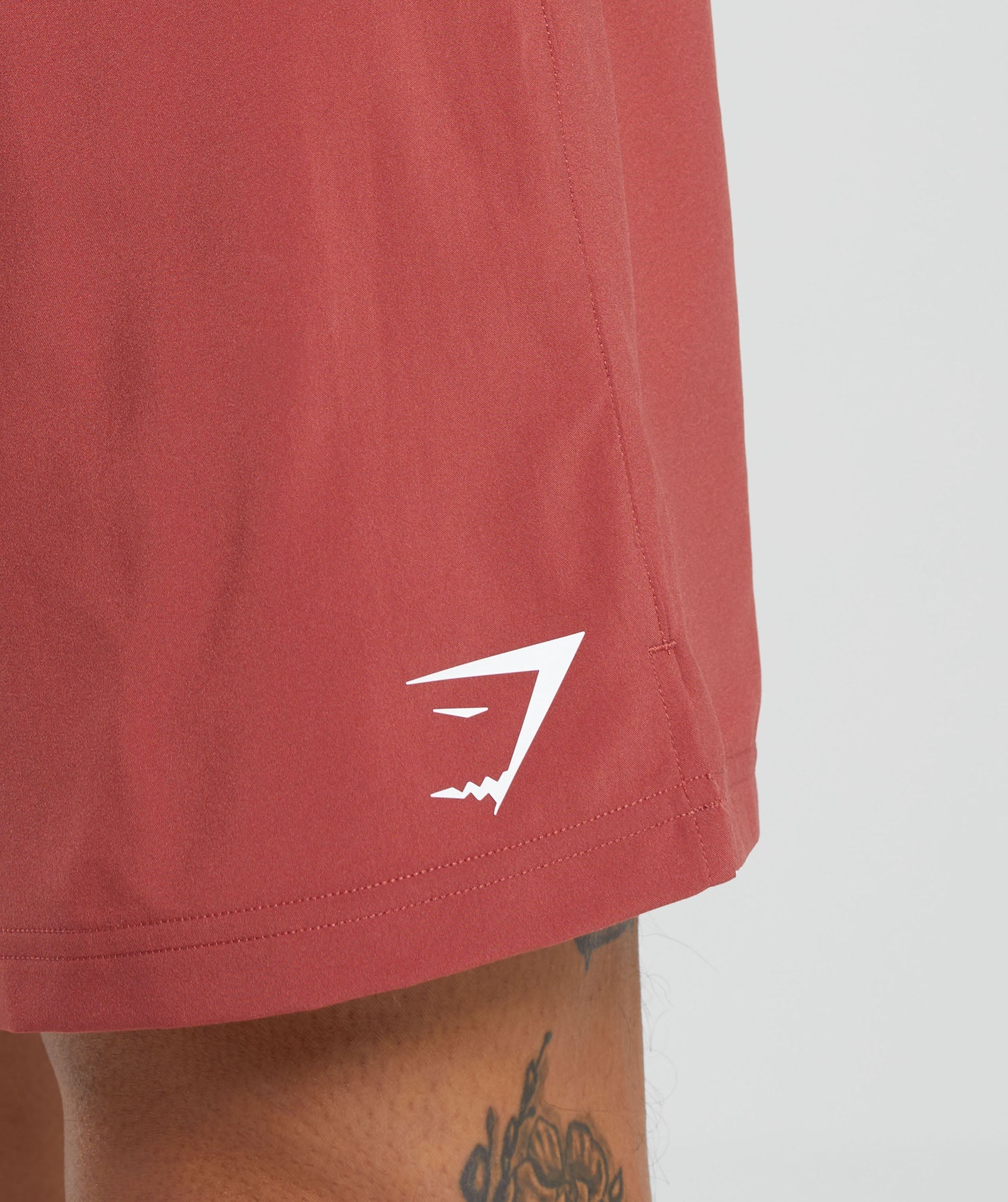 Strike Shorts in Rust Red - view 6