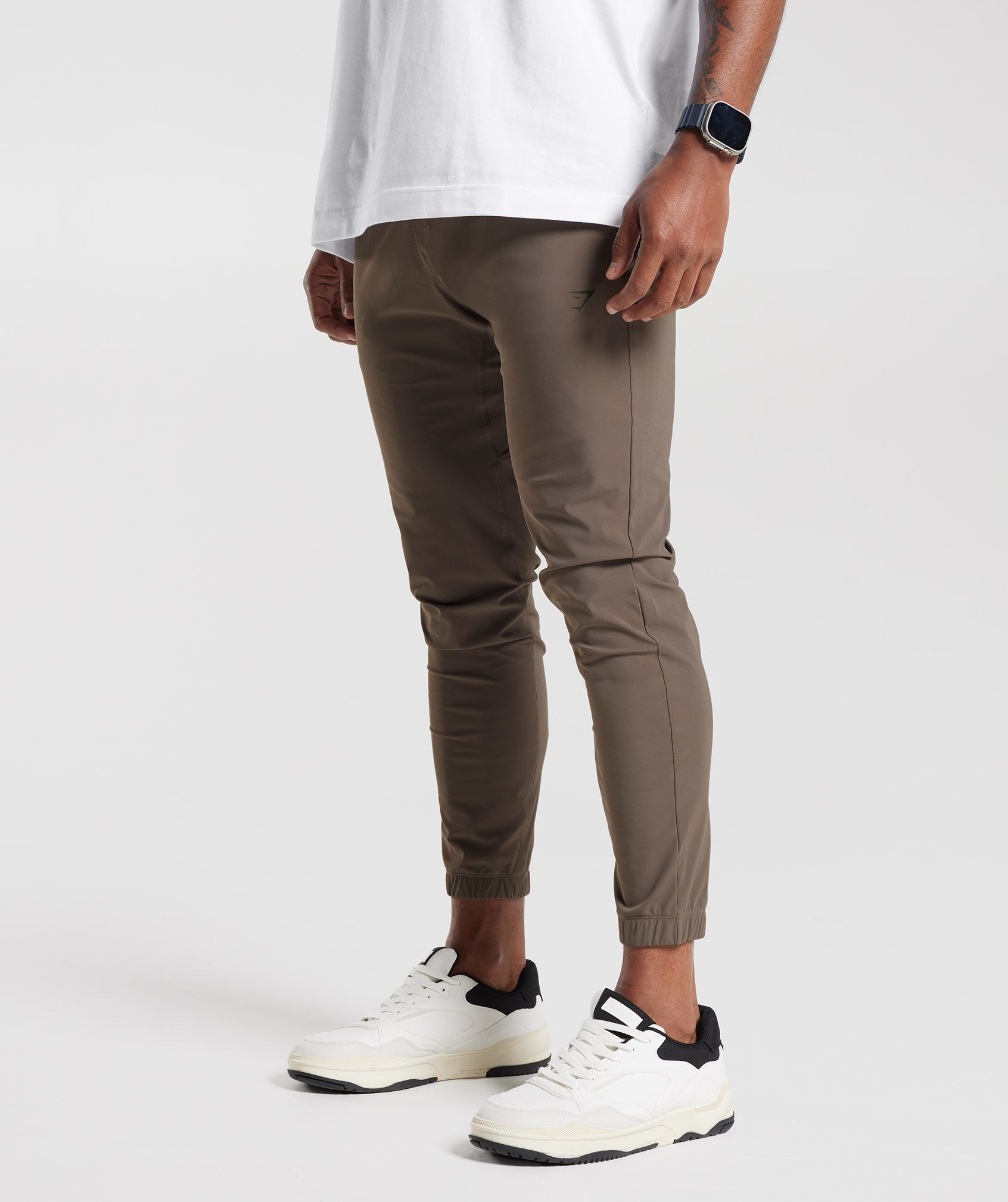 Studio Joggers in Camo Brown - view 3