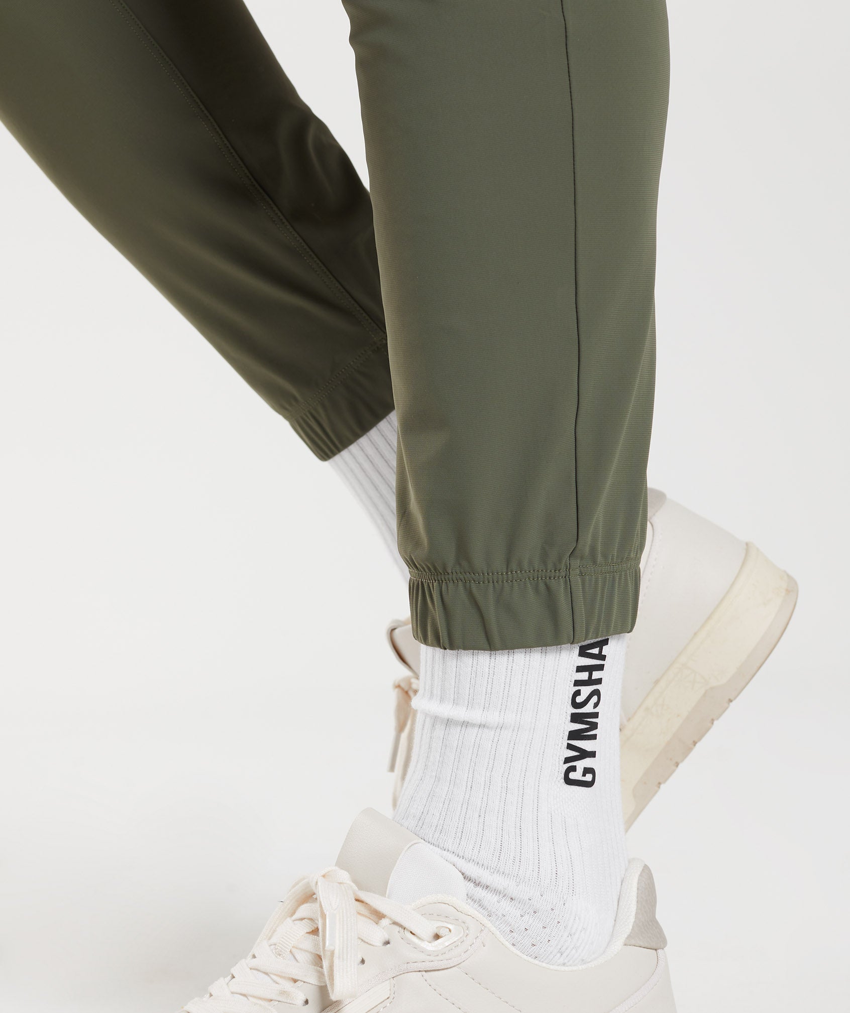 Studio Joggers in Core Olive - view 5
