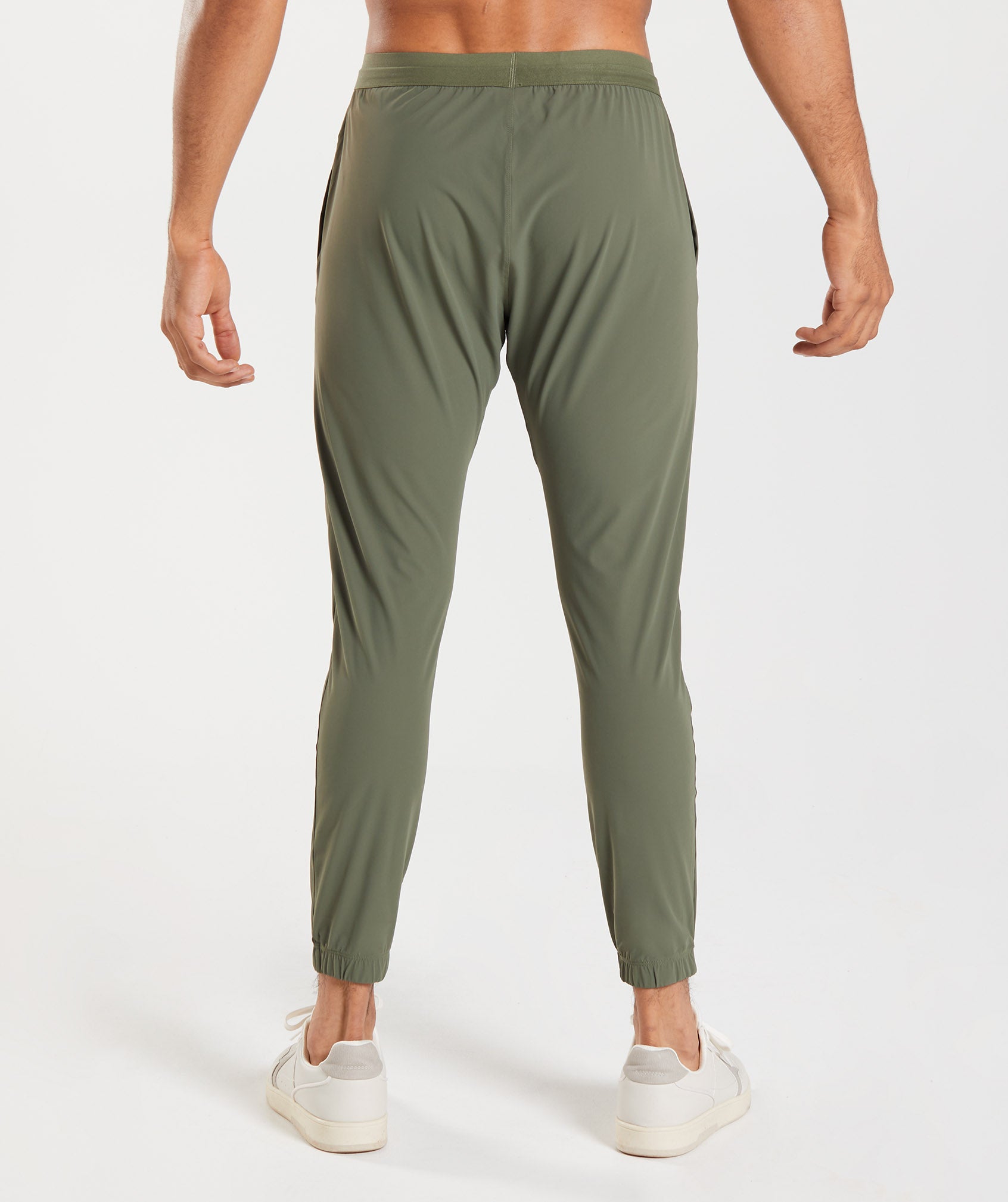 Studio Joggers in Core Olive - view 2