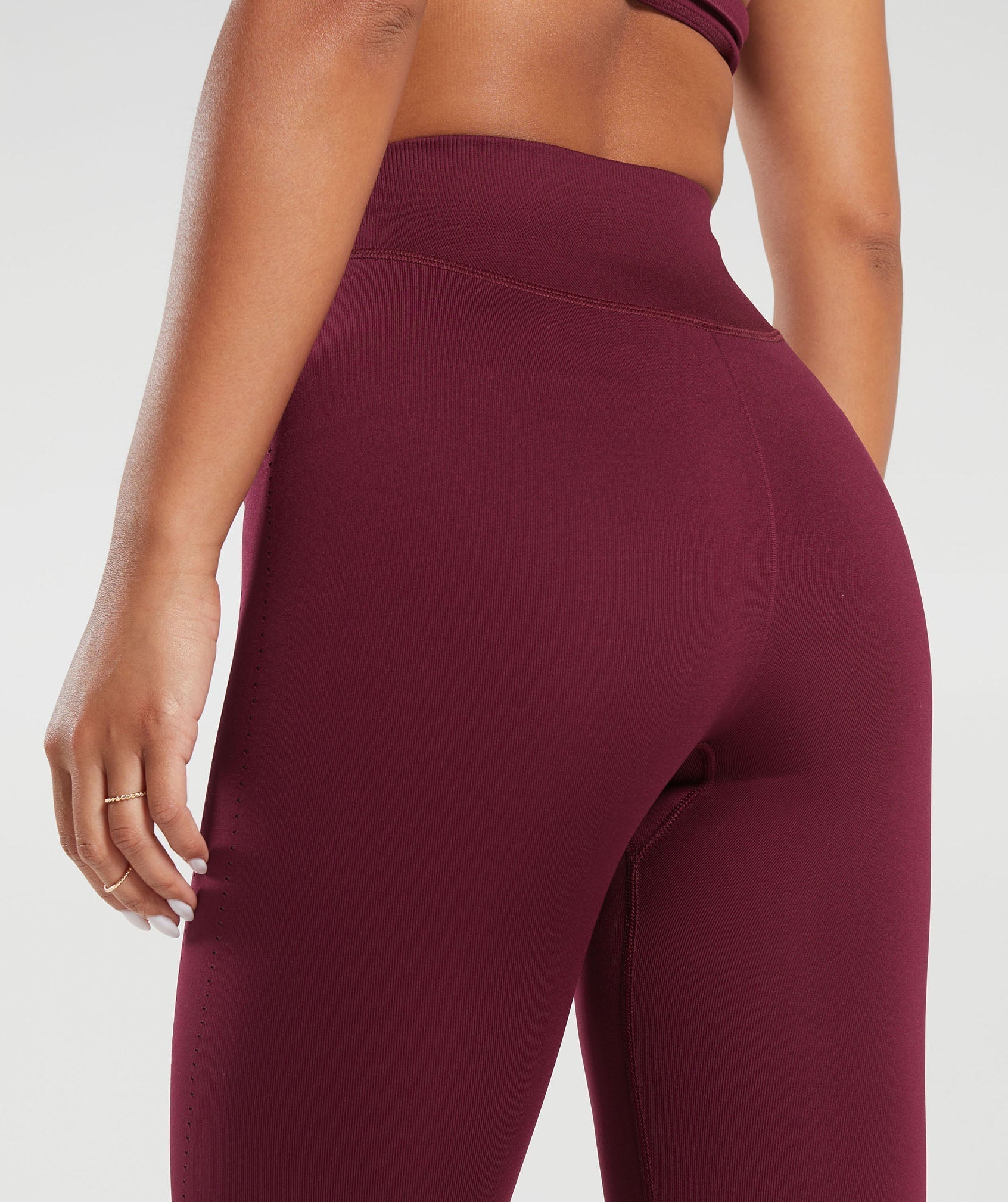 Gymshark Sweat Seamless Leggings - Plum Pink