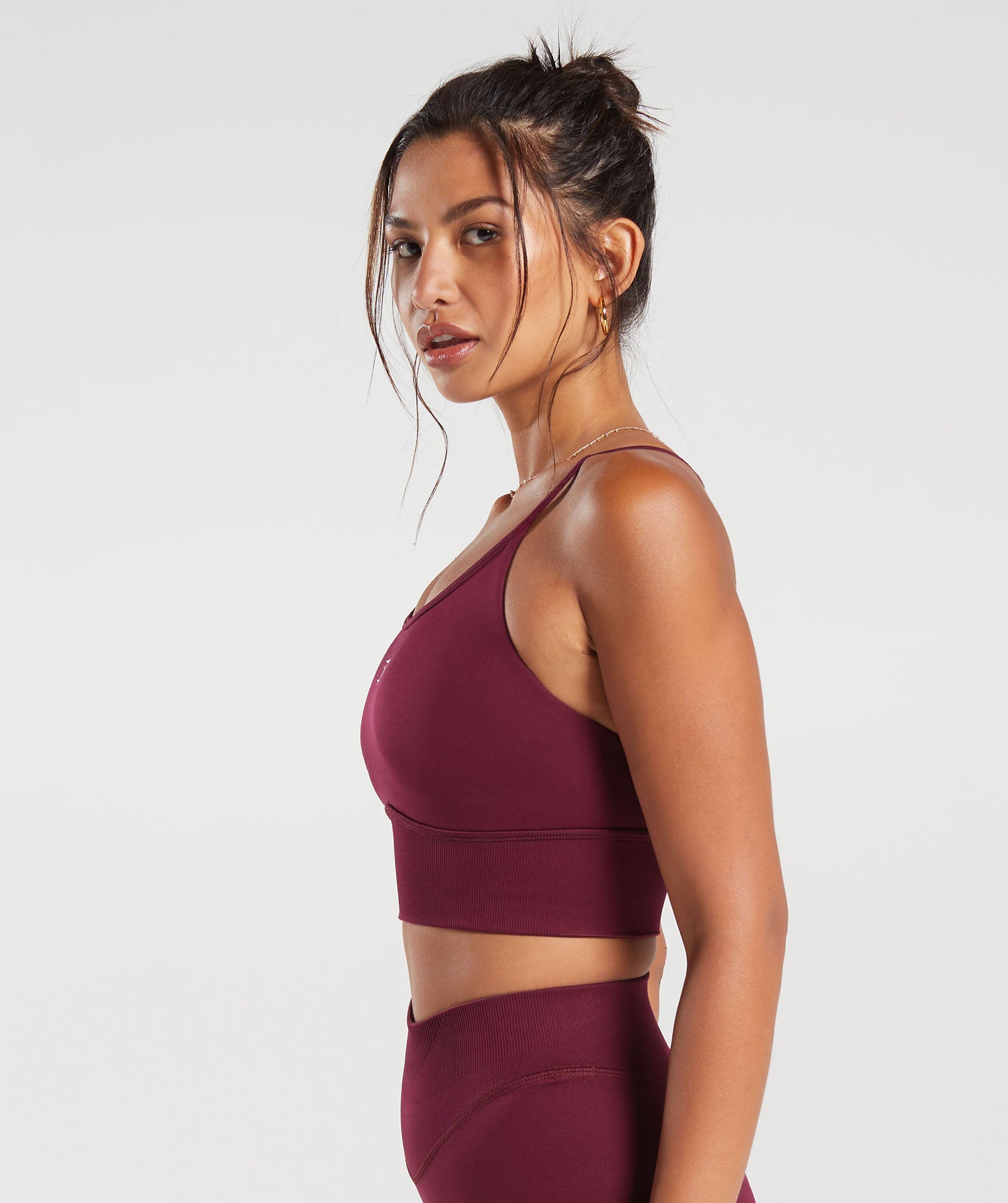 Gymshark Crossover Sports Bra - Scandi Pink