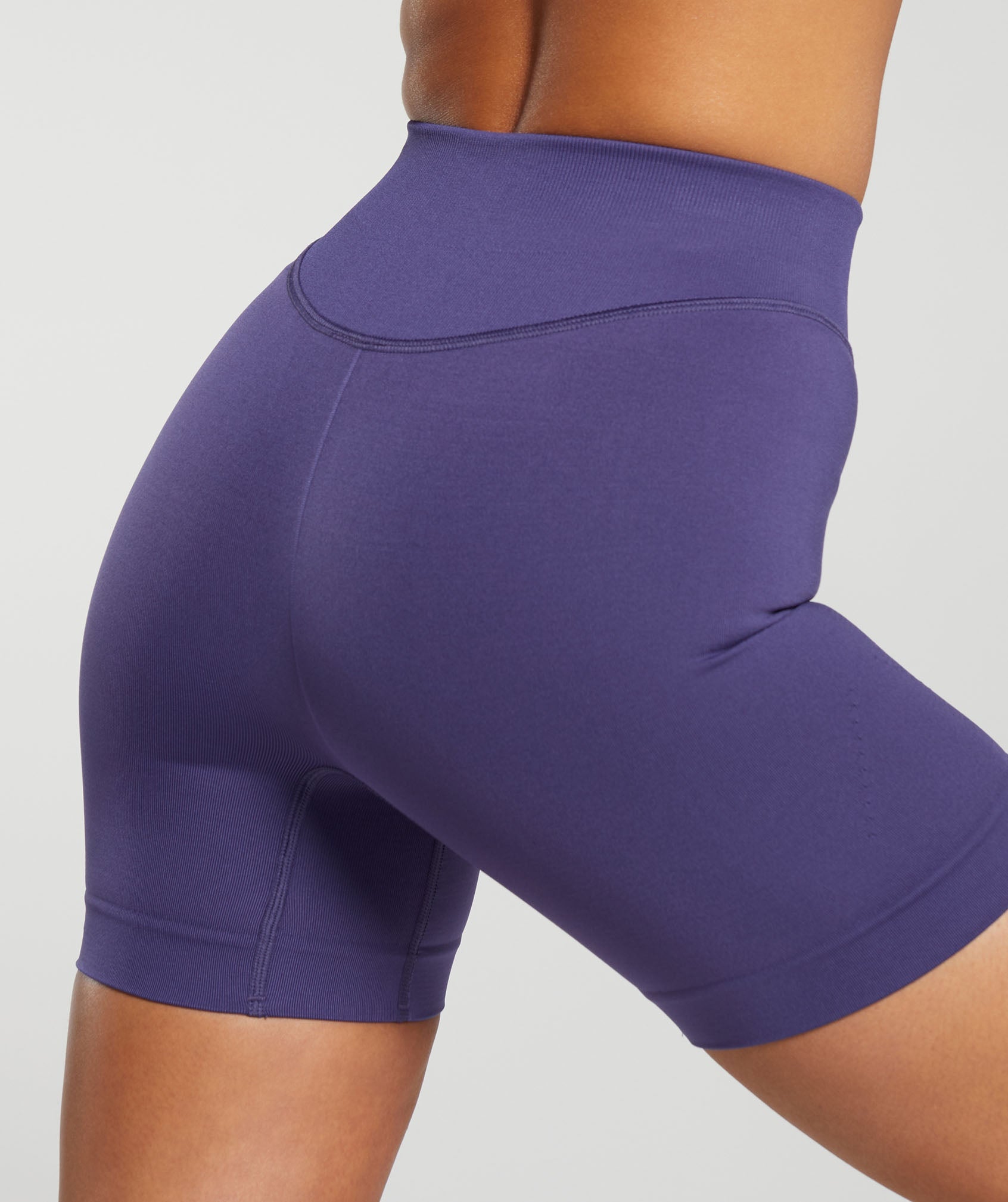 Sweat Seamless Shorts in Galaxy Purple - view 5