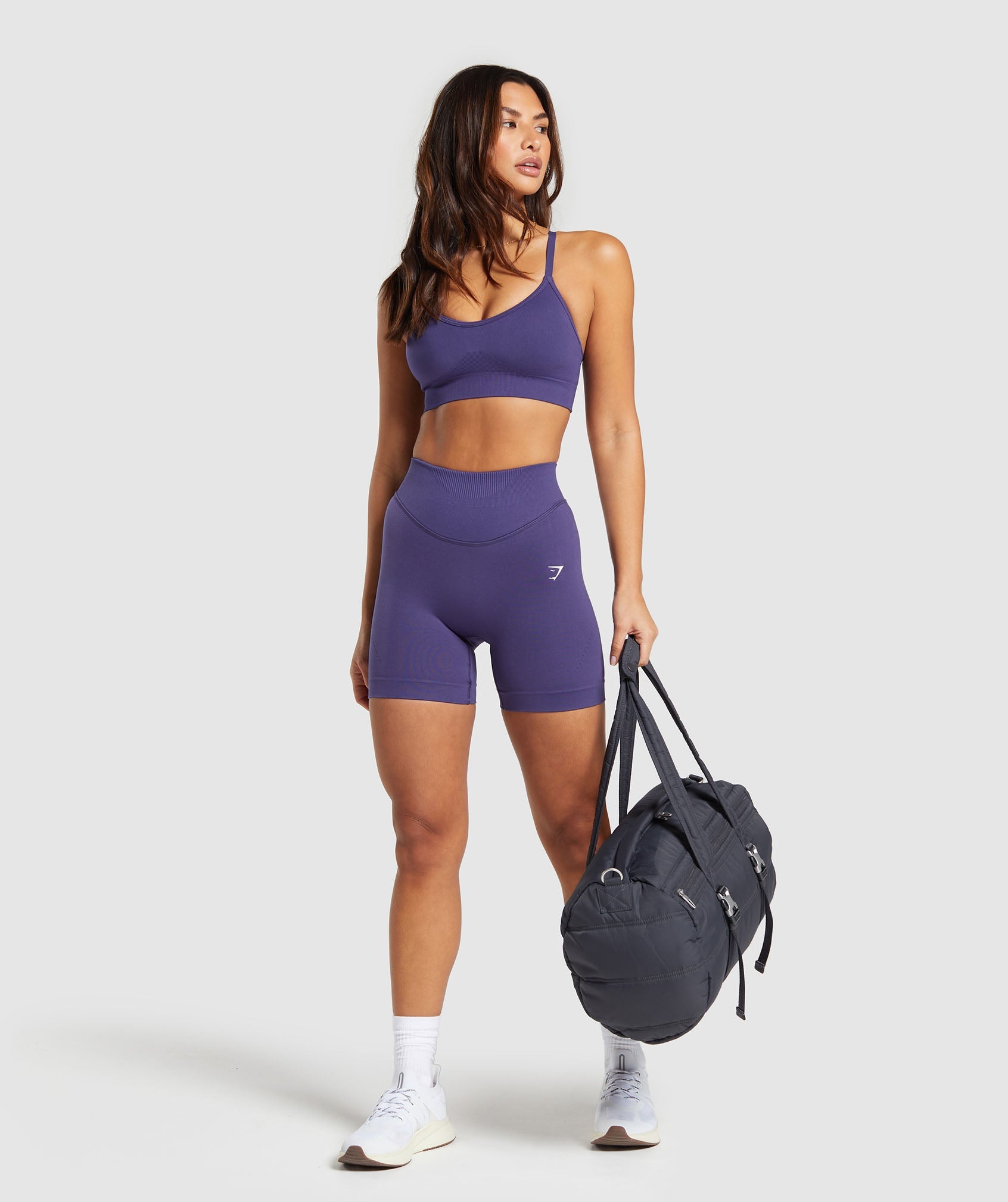 Gymshark Sweat Seamless Shorts - Galaxy Purple