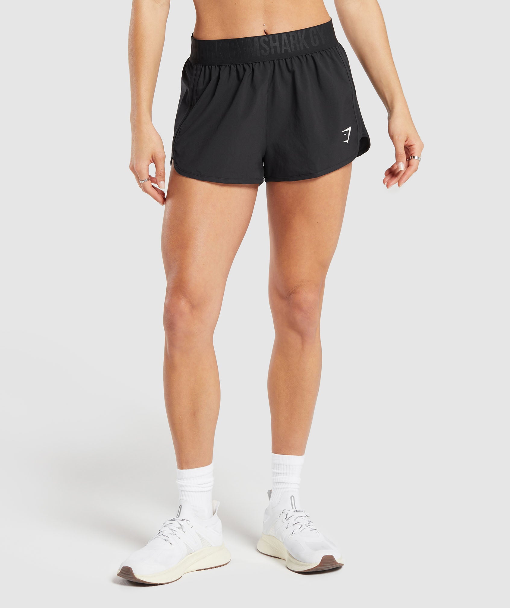 Training Loose Fit Shorts in Black - view 1