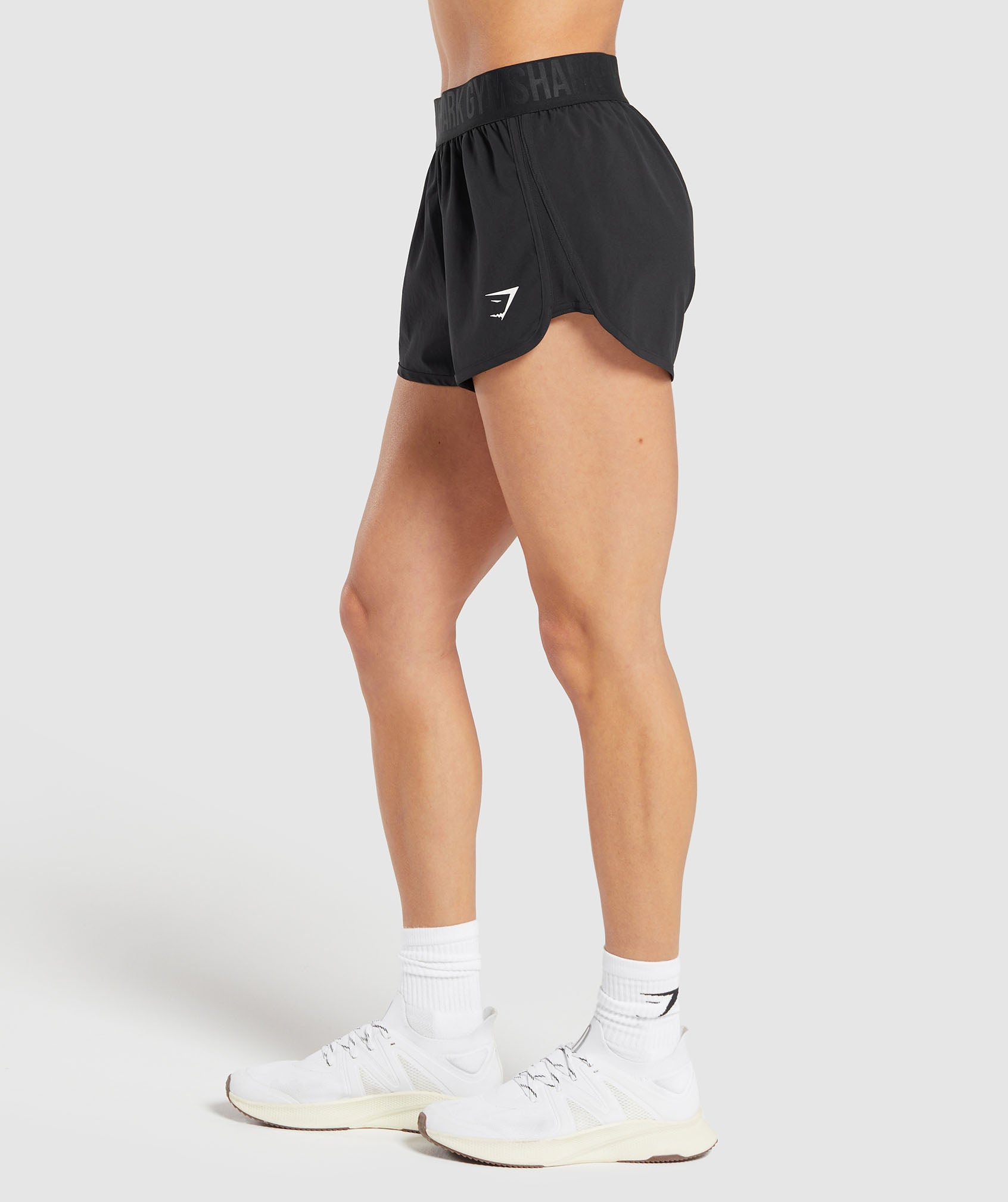 Training Loose Fit Shorts in Black - view 3
