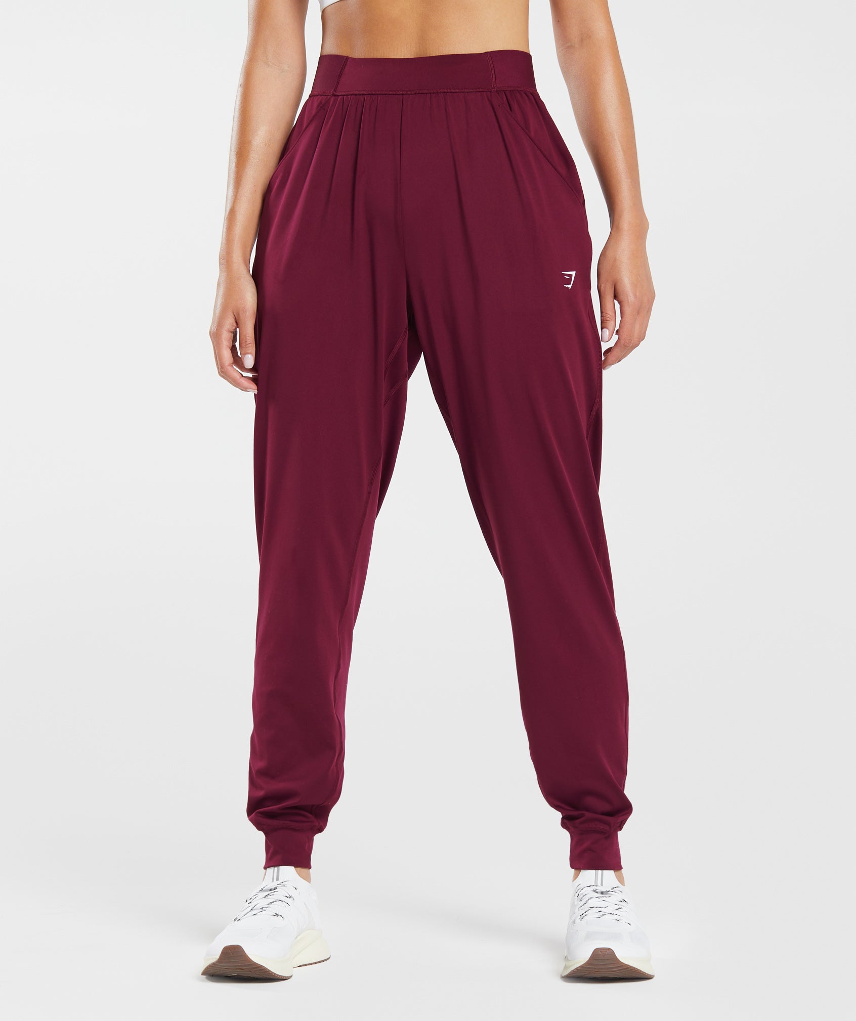 Training Performance Joggers en Plum Pink