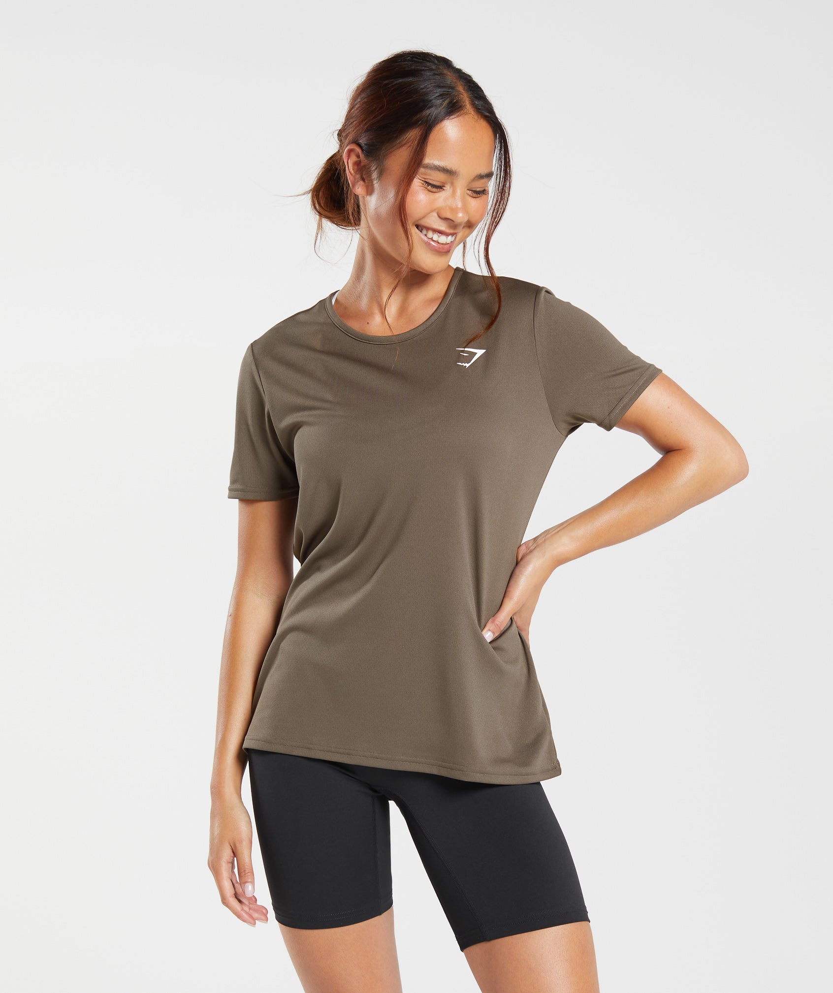 Training T-Shirt in Camo Brown - view 1