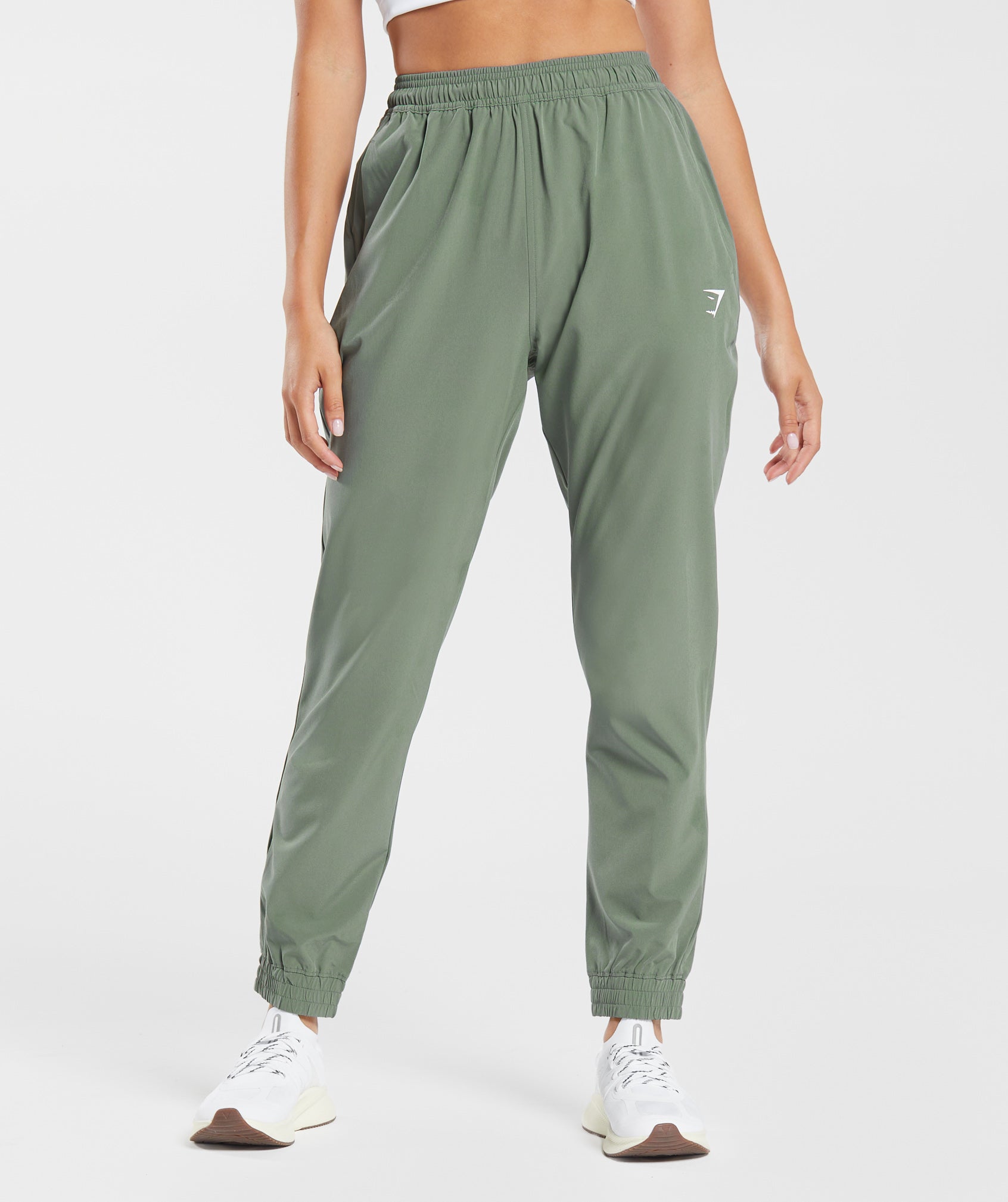 Training Woven Joggers in Dusk Green - view 1