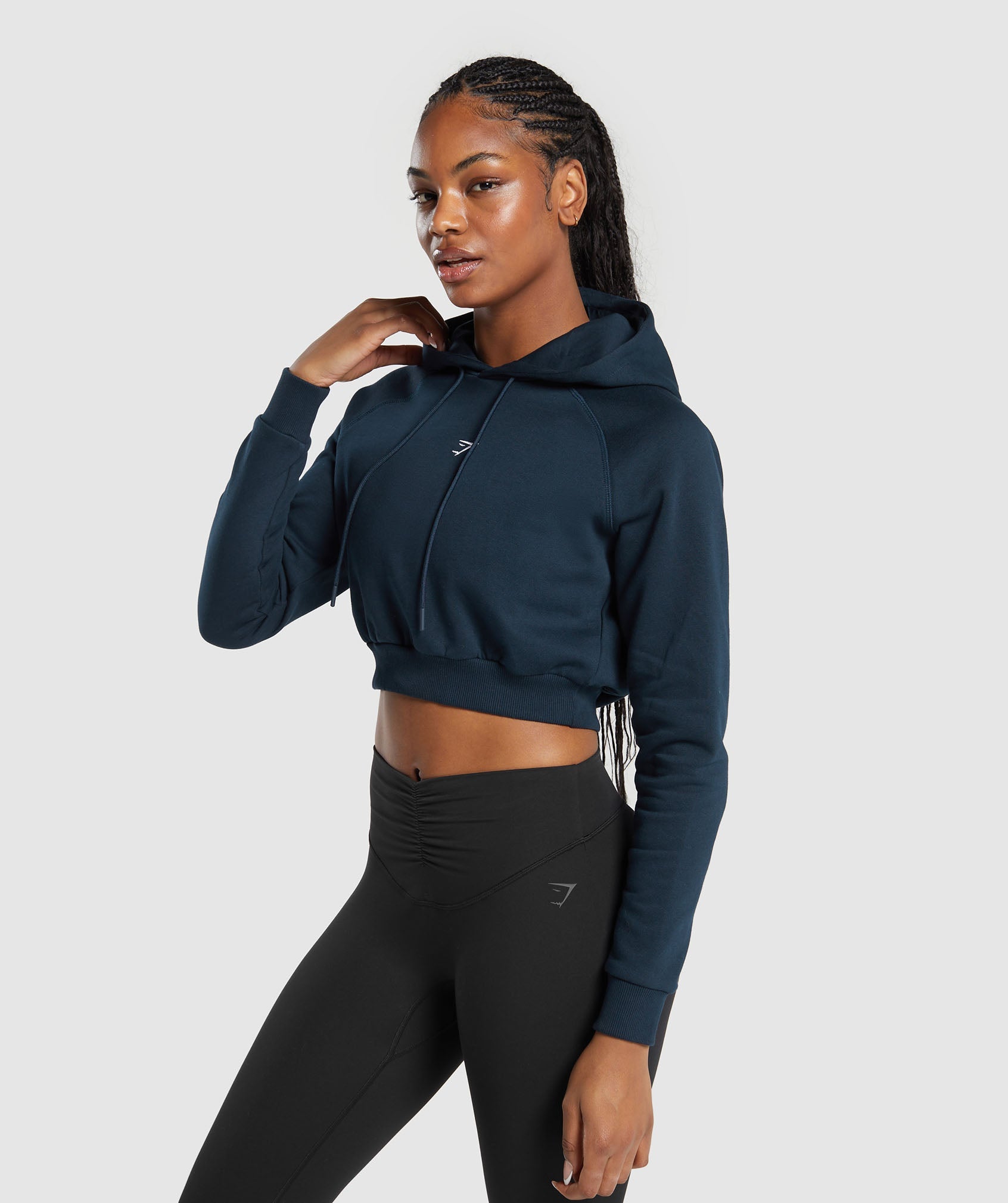 Cropped hoodie