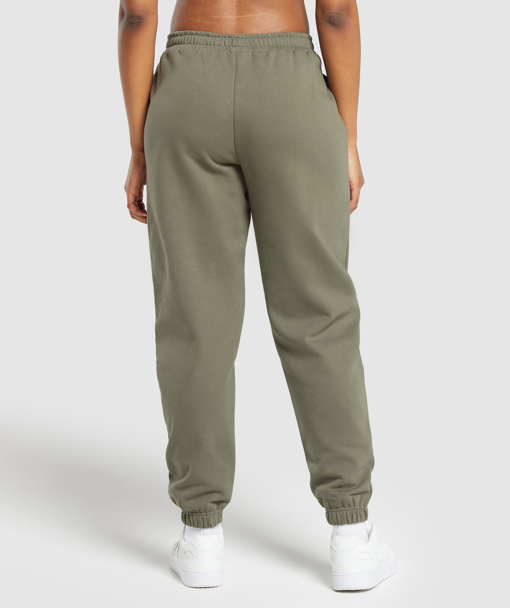 Training Fleece Joggers in Base Green - view 3