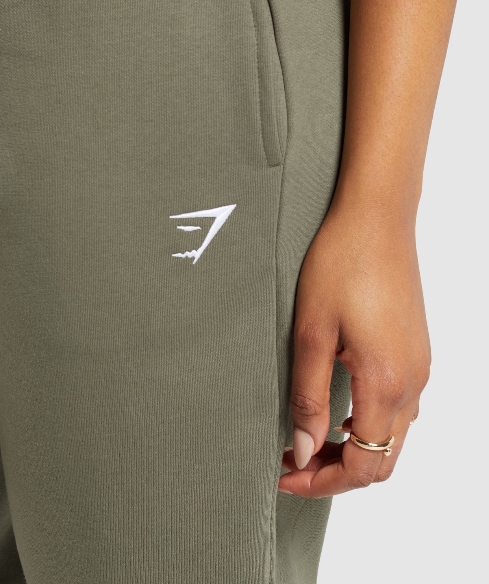 Training Fleece Joggers in Base Green - view 6