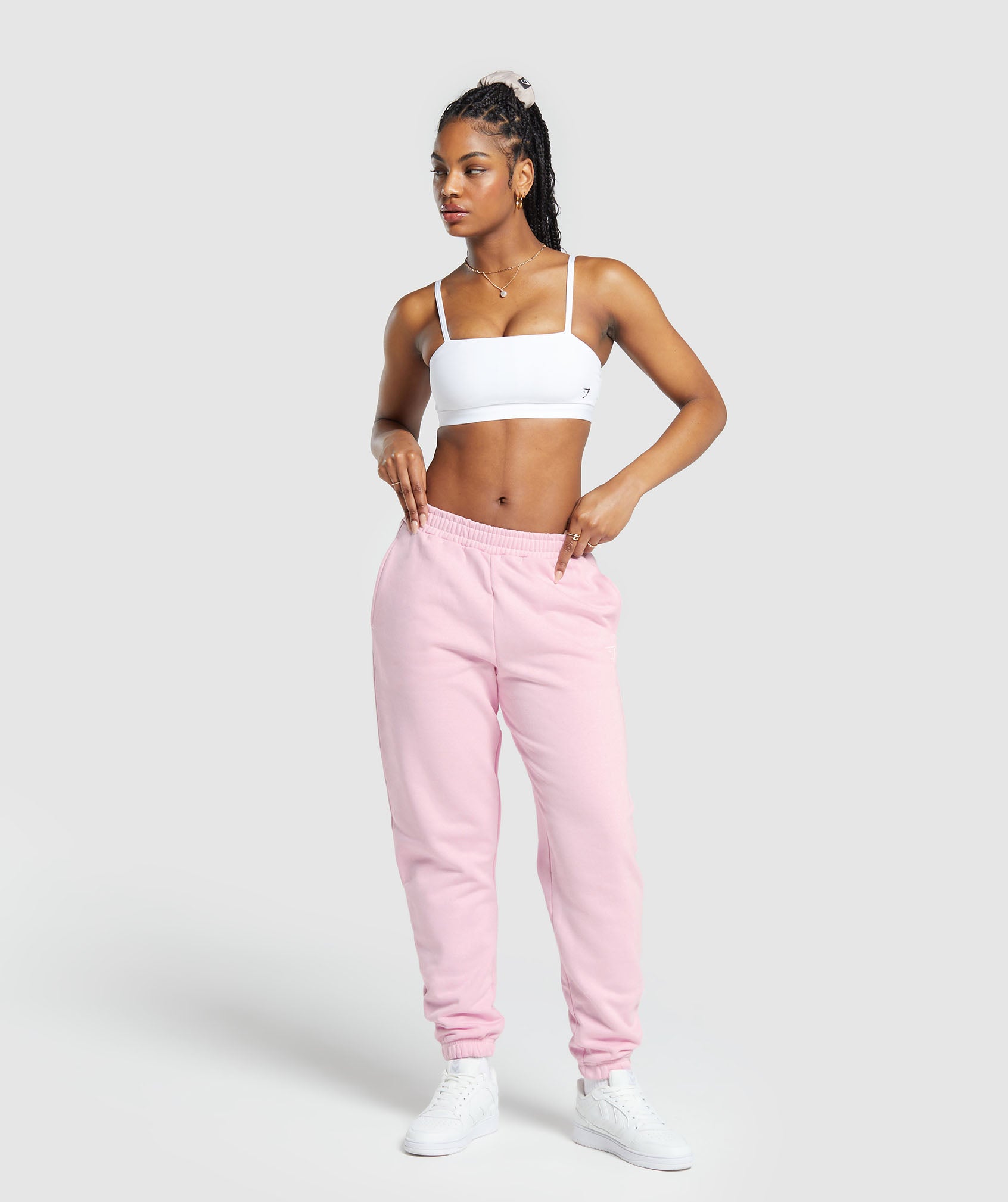 Training Fleece Joggers in Dolly Pink - view 4