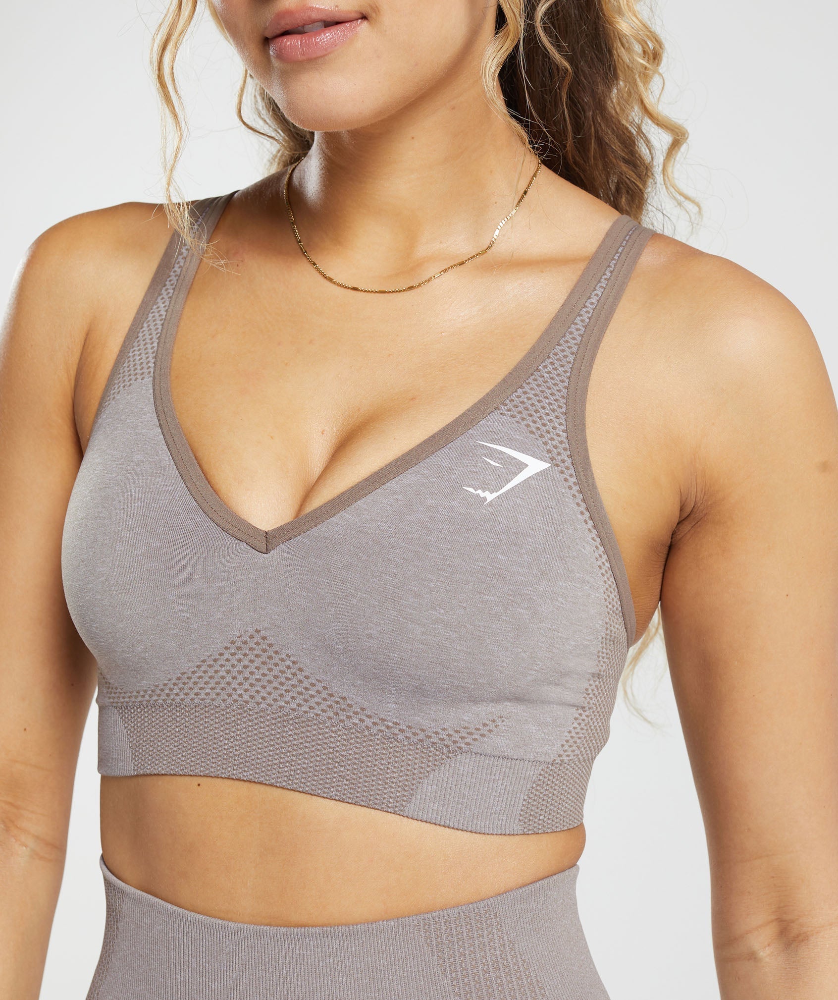 Gymshark Energy+ Seamless Sports Bra in Rose Taupe Size M - $40 New With  Tags - From May