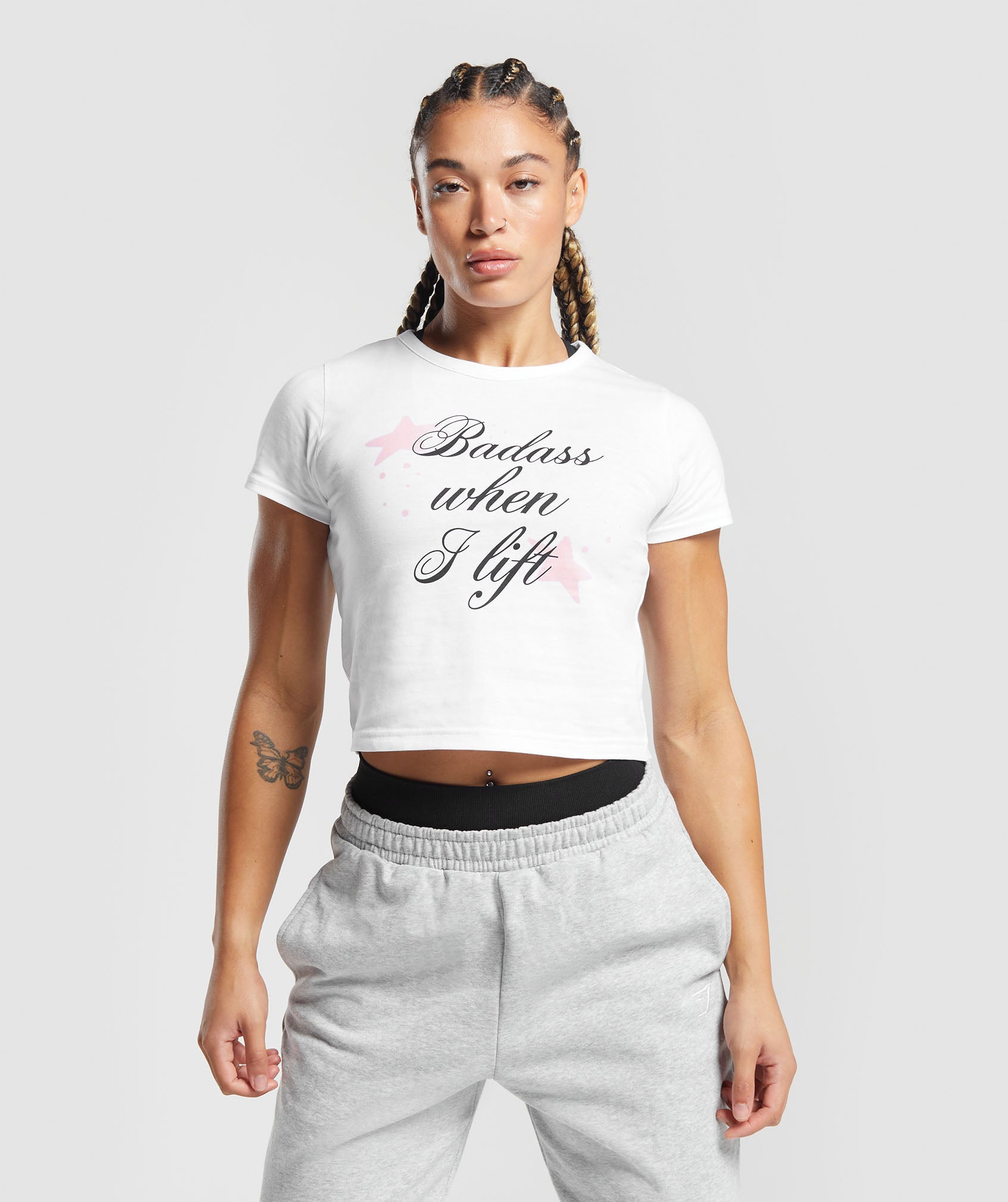 Gymshark Its Giving Gym Oversized T-Shirt - Dolly Pink