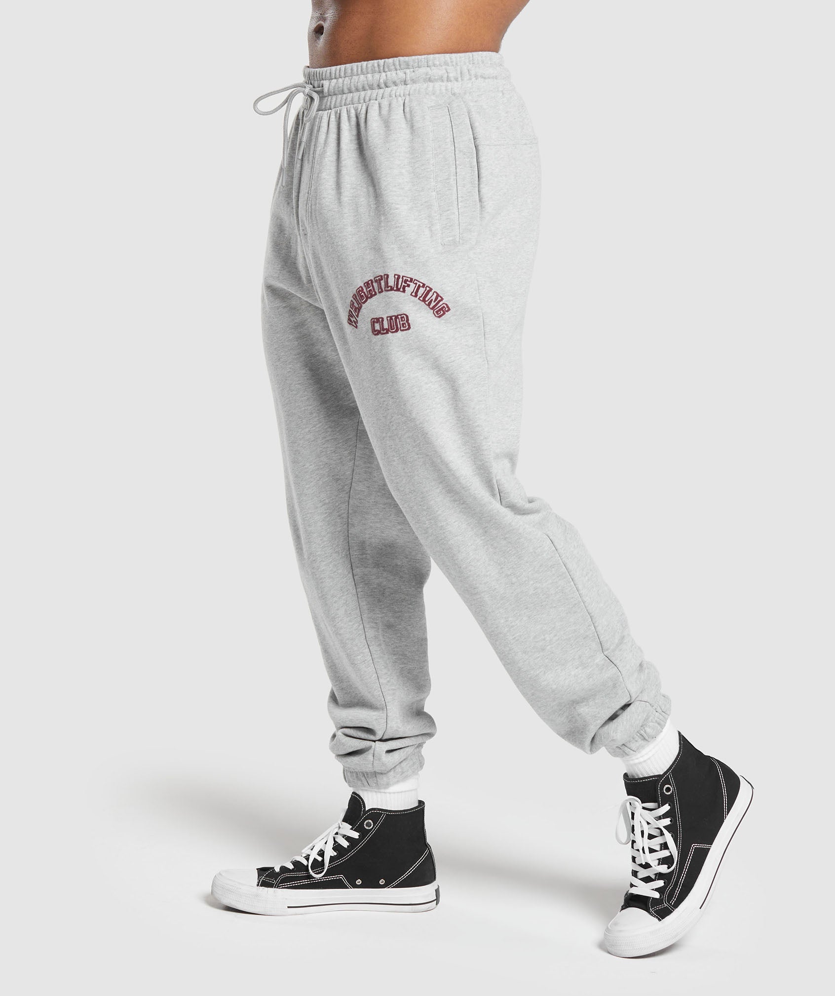 Weightlifting Club Joggers in Light Grey Core Marl - view 3