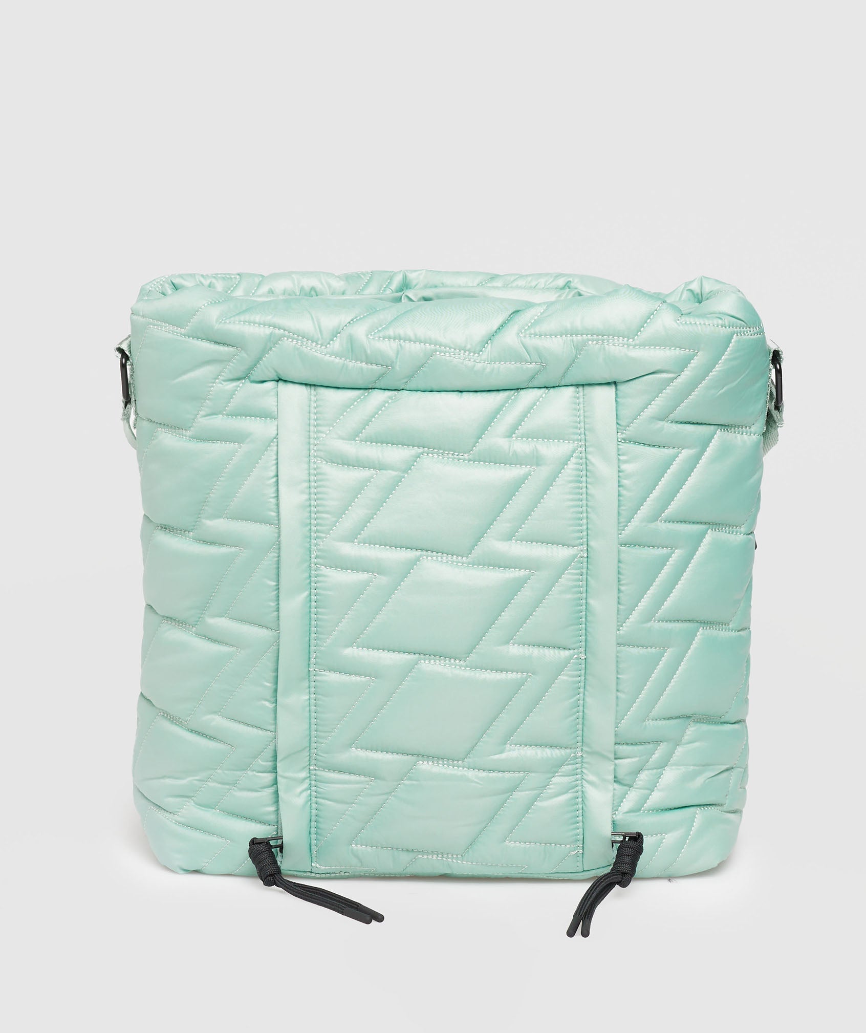 Quilted Yoga Tote in Frost Teal - view 3