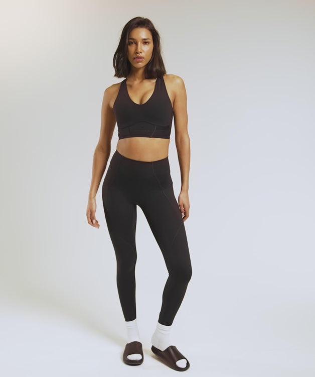 GYMSHARK WHITNEY SIMMONS Black Leggings - Size Small - New With
