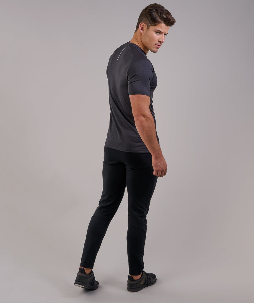 Gymshark Convert T-Shirt - Black Marl | Gymshark