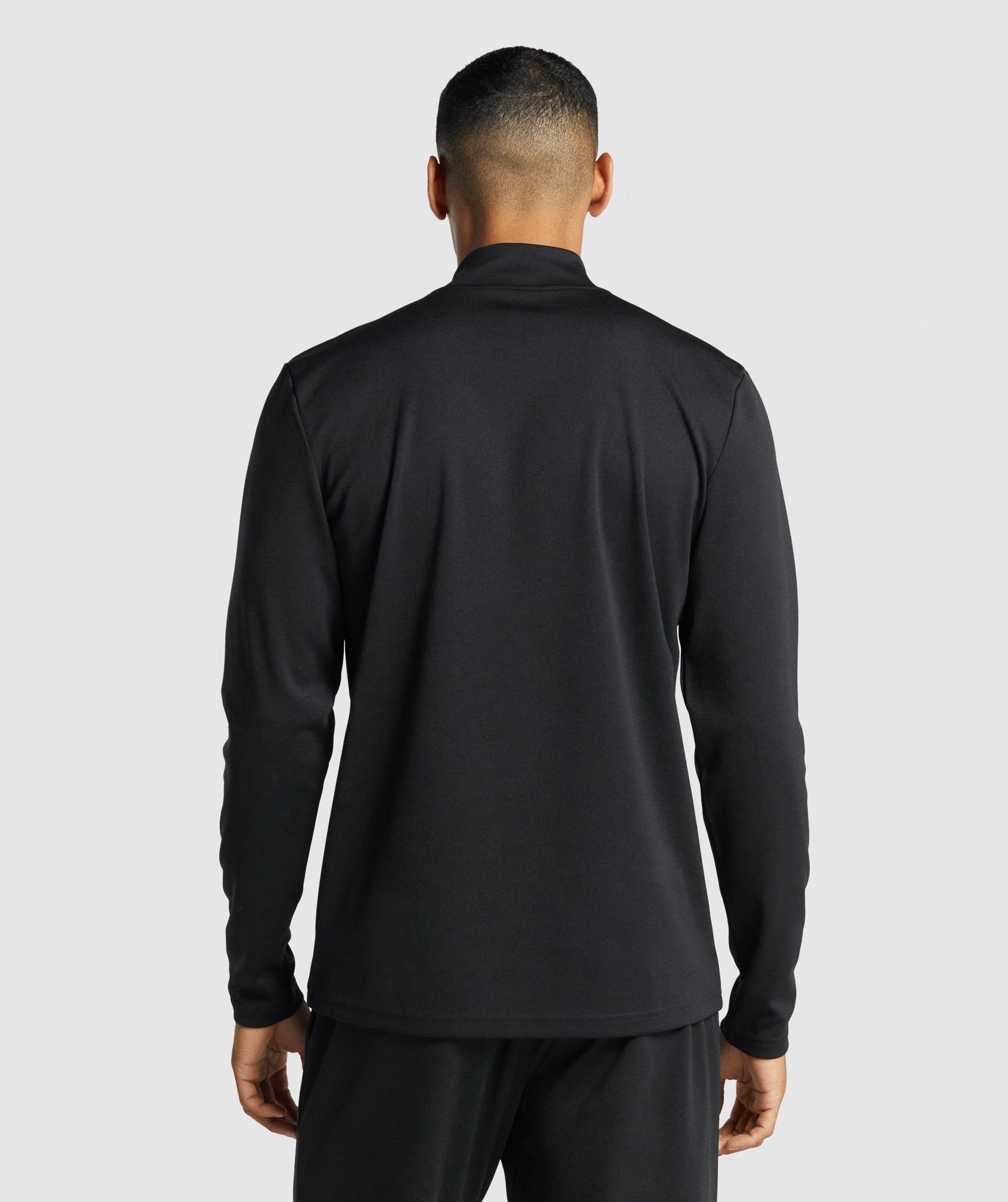 Arrival 1/4 Zip Pullover in Black - view 2