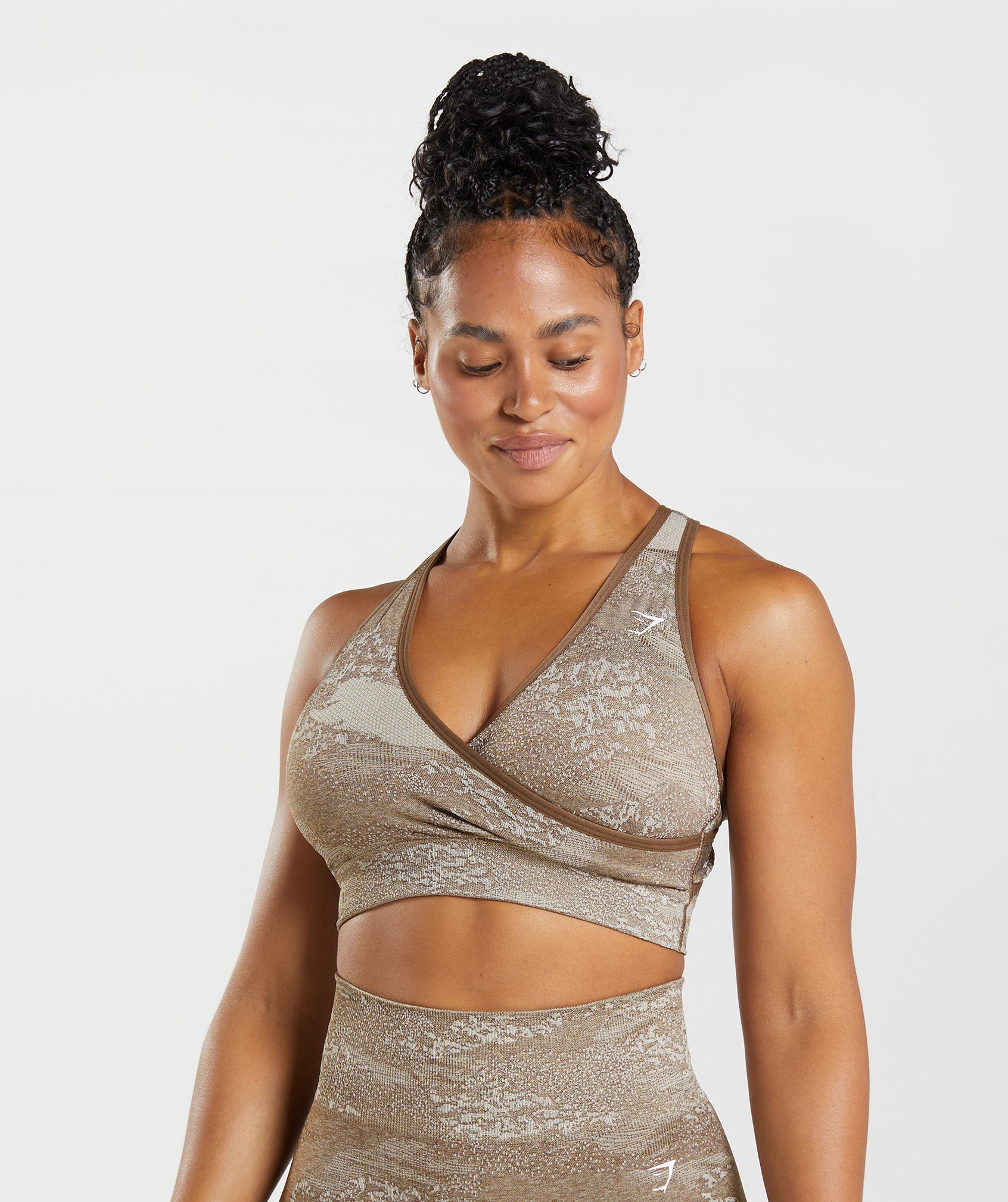 Adapt Camo Seamless Sports Bra