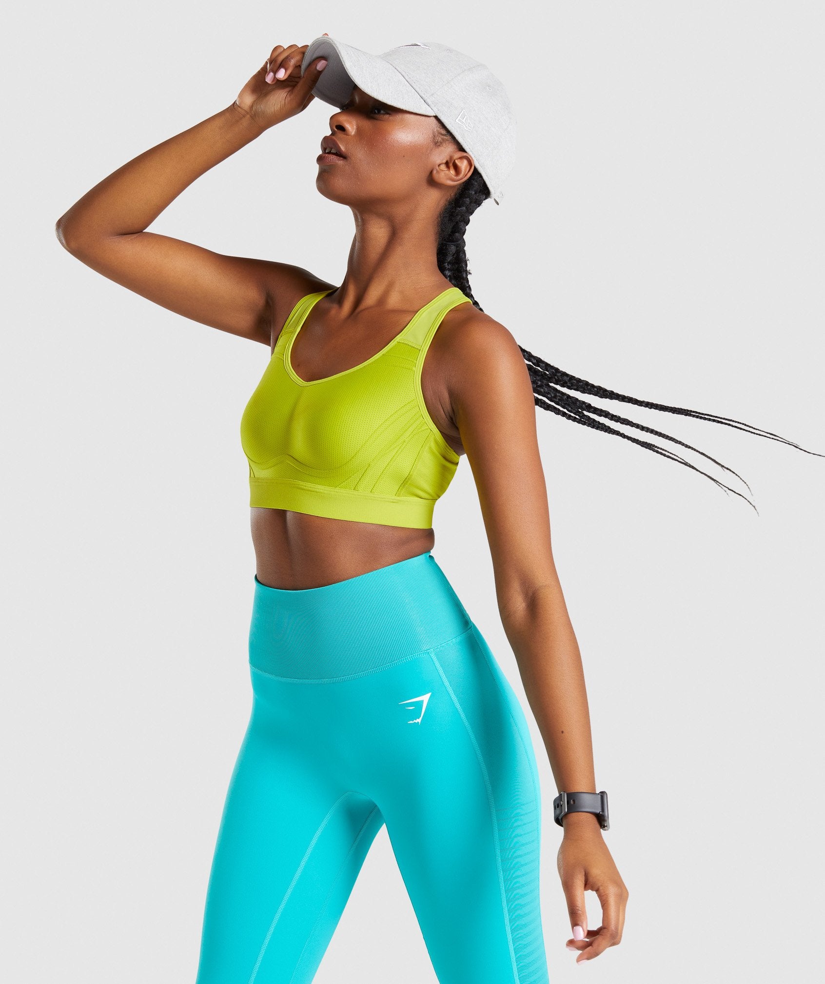 Apex Sports Bra in Lime - view 1
