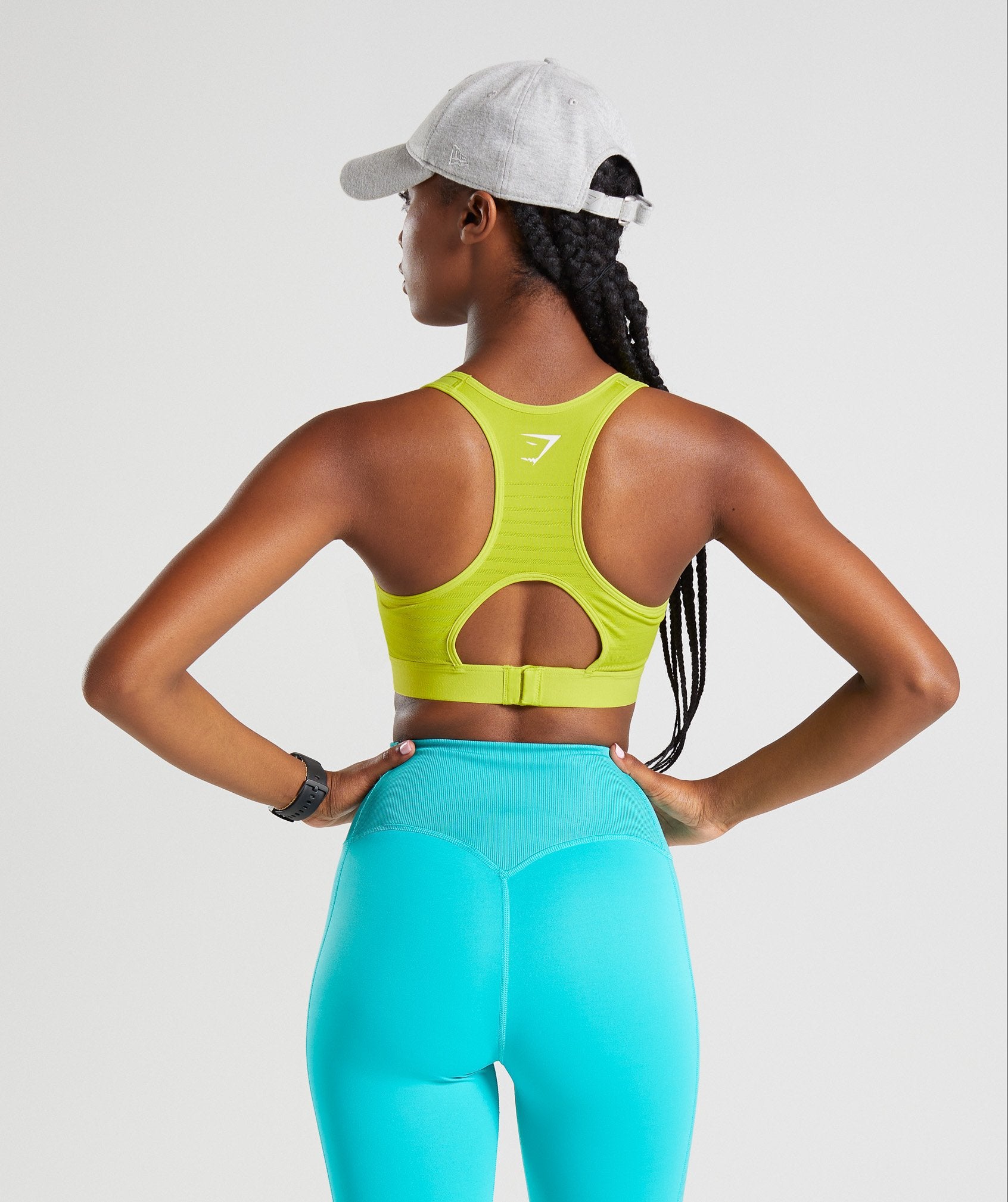 Apex Sports Bra in Lime - view 3
