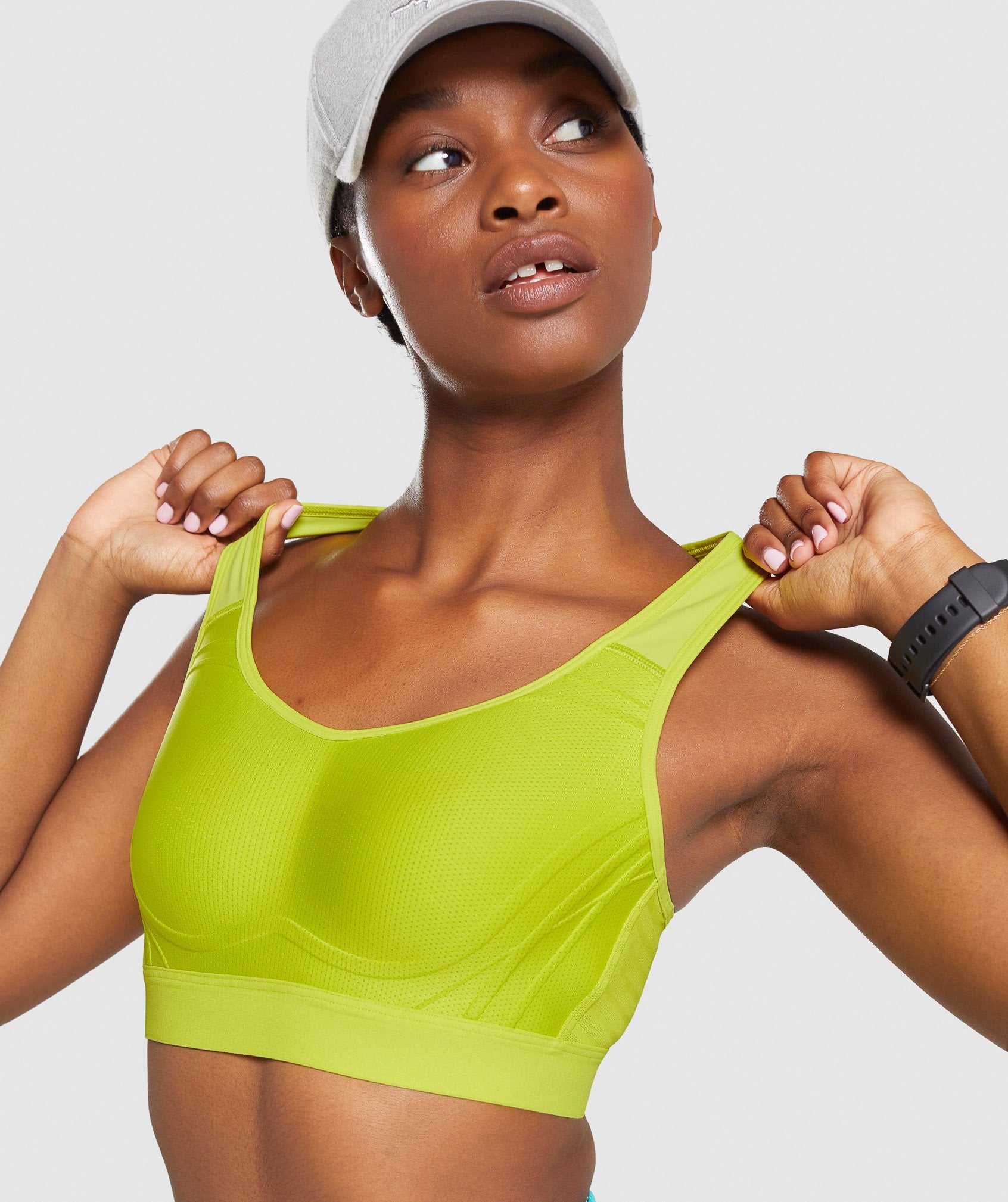 Apex Sports Bra in Lime - view 7