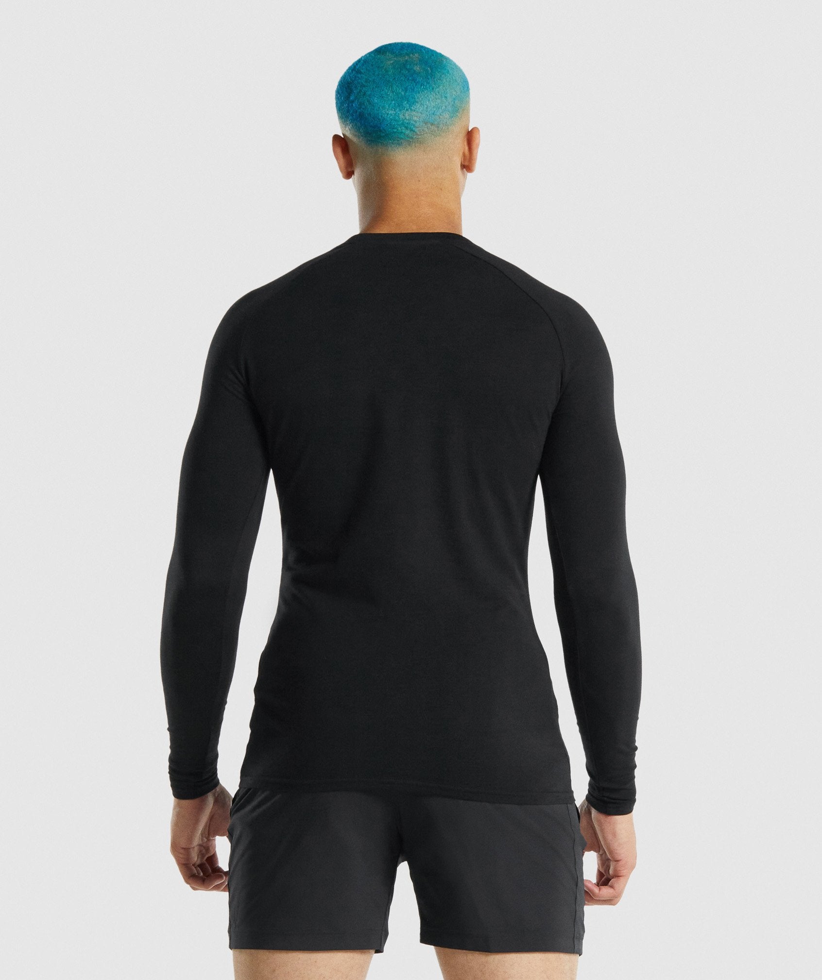 Apollo Long Sleeve T-Shirt in Black - view 3