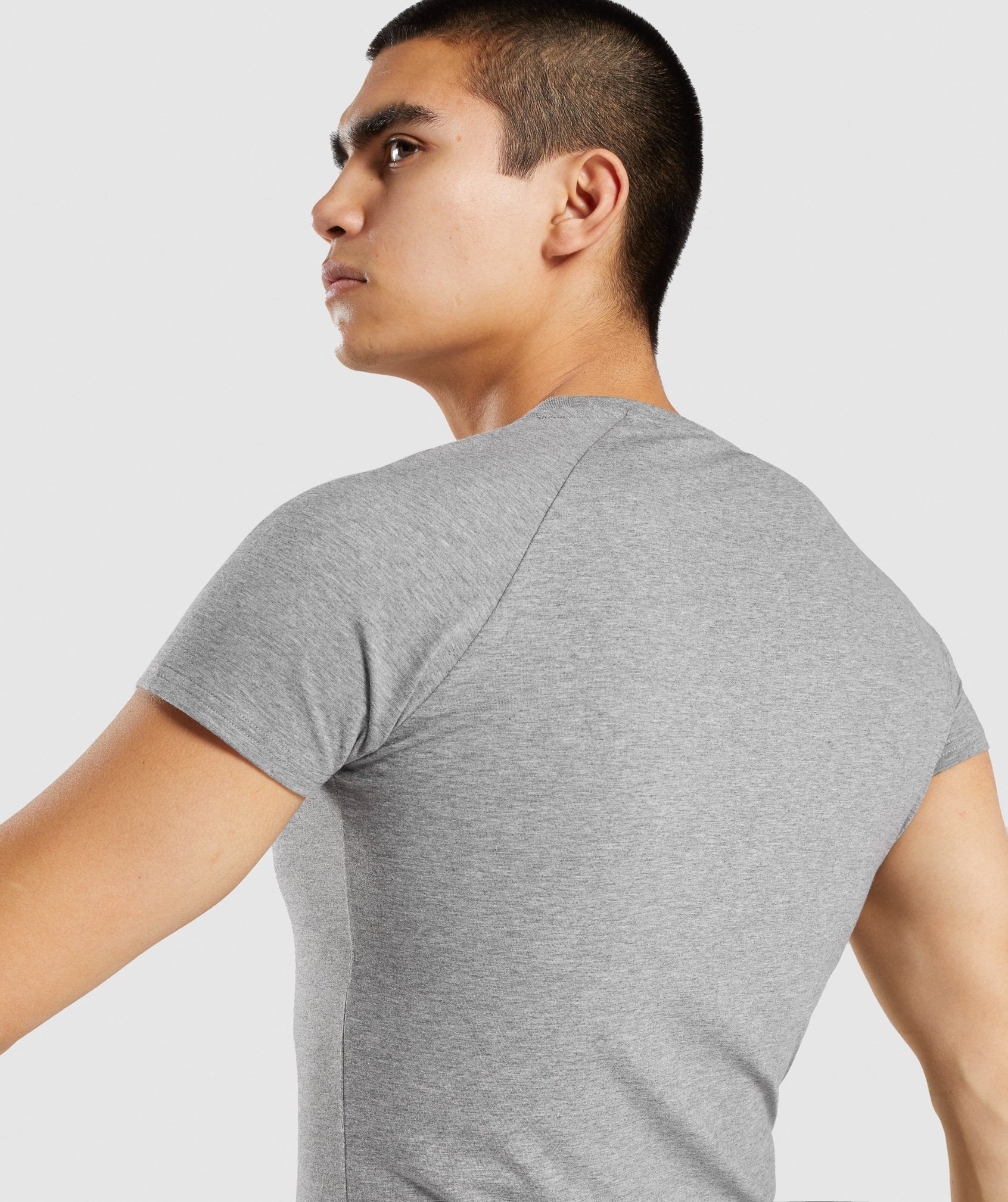 Apollo T-Shirt in Charcoal Marl - view 7