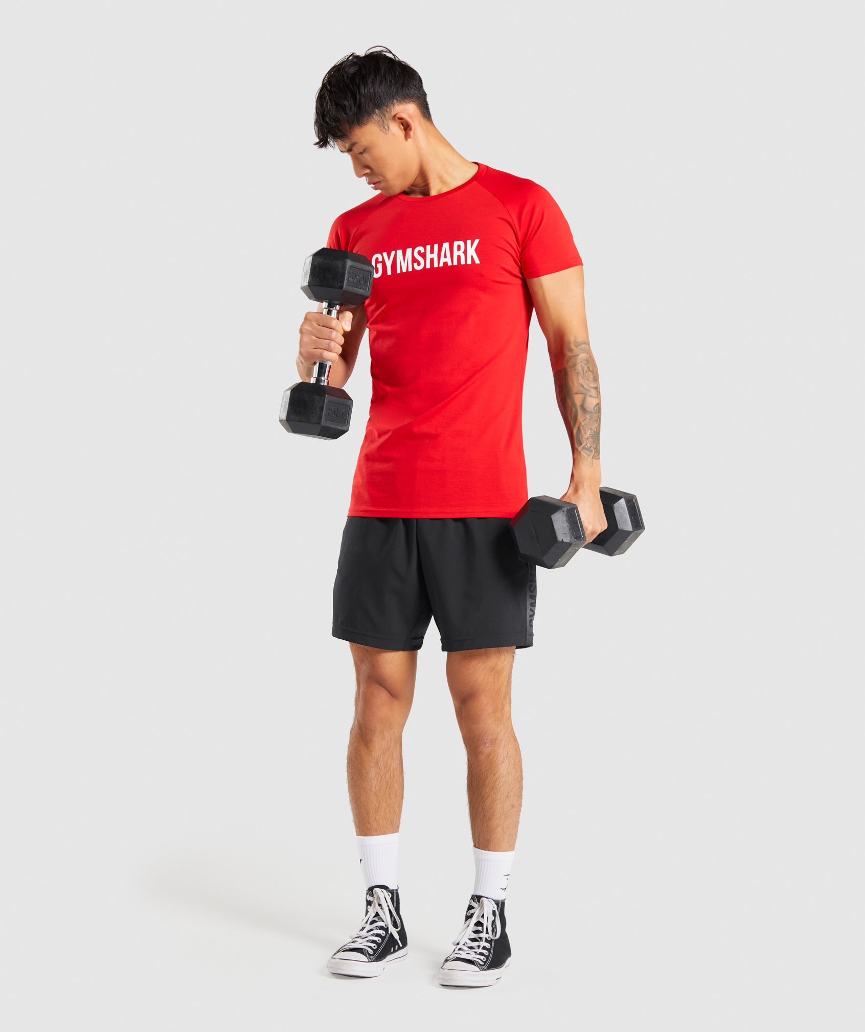 Gymshark Apollo T-Shirt - Red