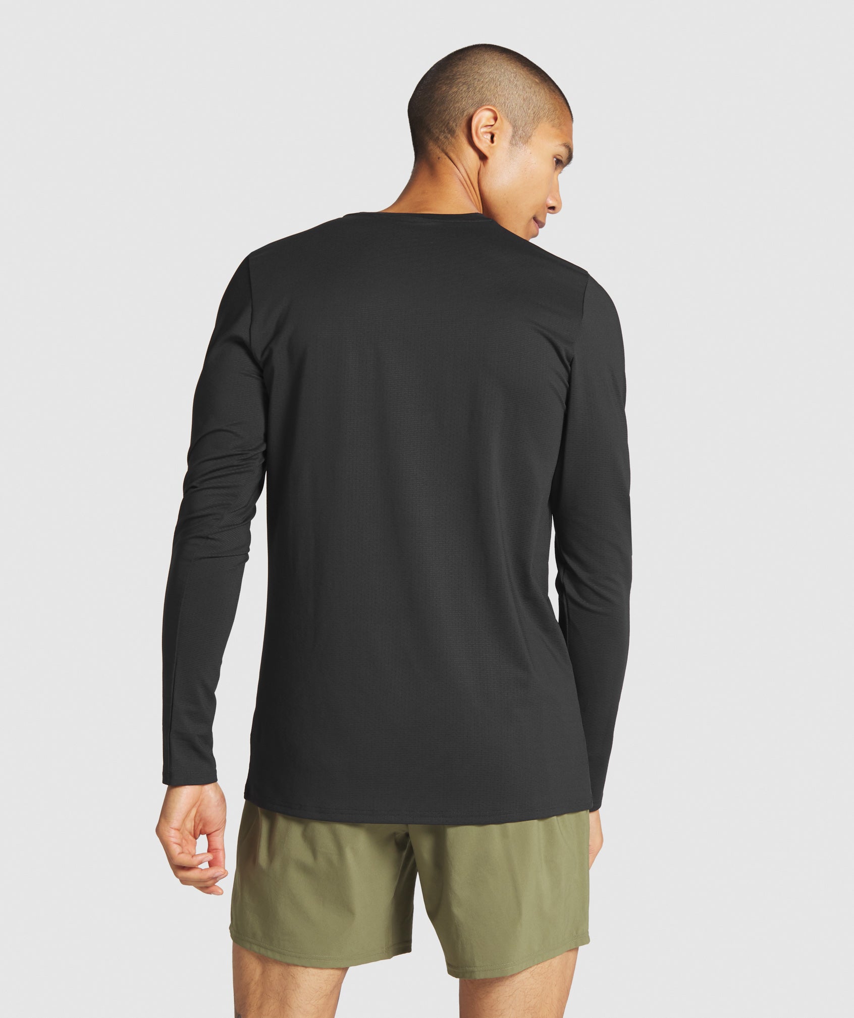 Arrival Long Sleeve T-Shirt in Black - view 3