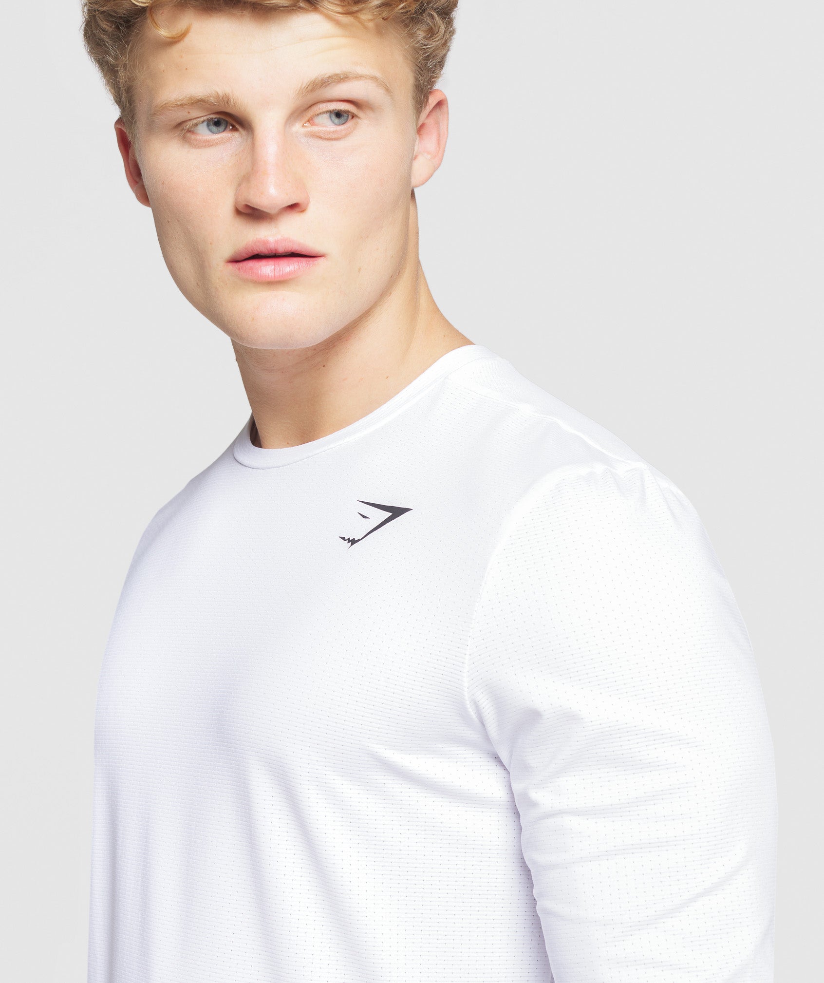 Arrival Long Sleeve T-Shirt in White - view 6