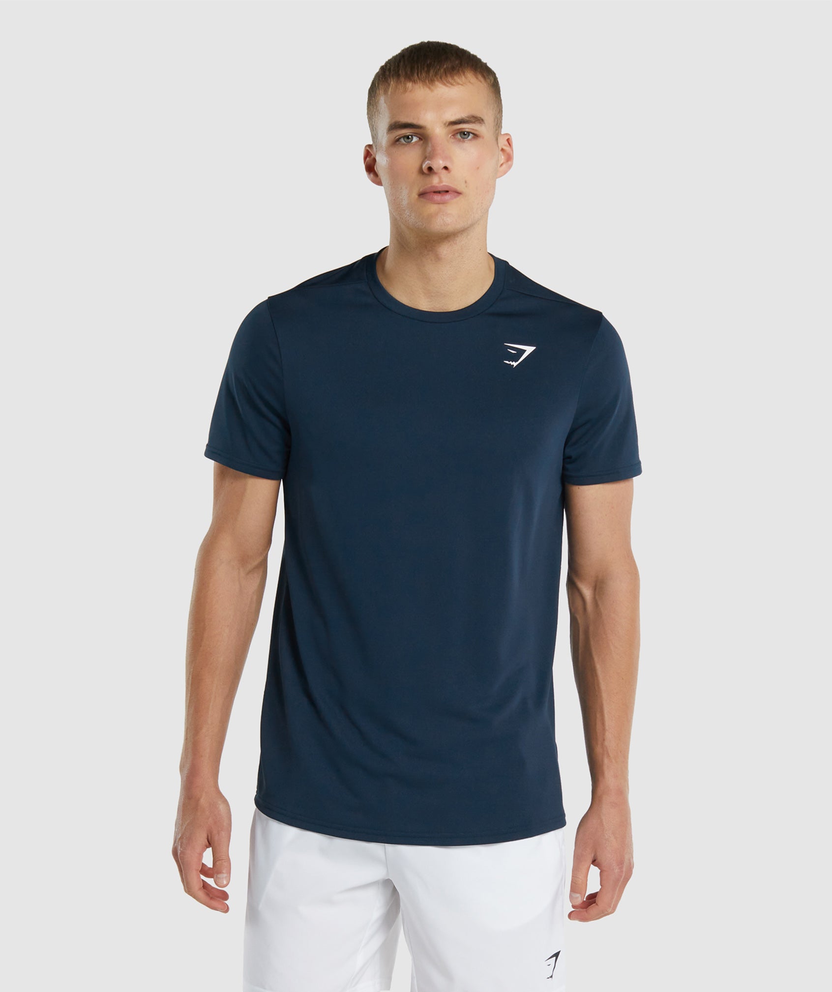 Gymshark Men's Lifting Club T-Shirt Oversize Fit Aqua Blue A2A5C