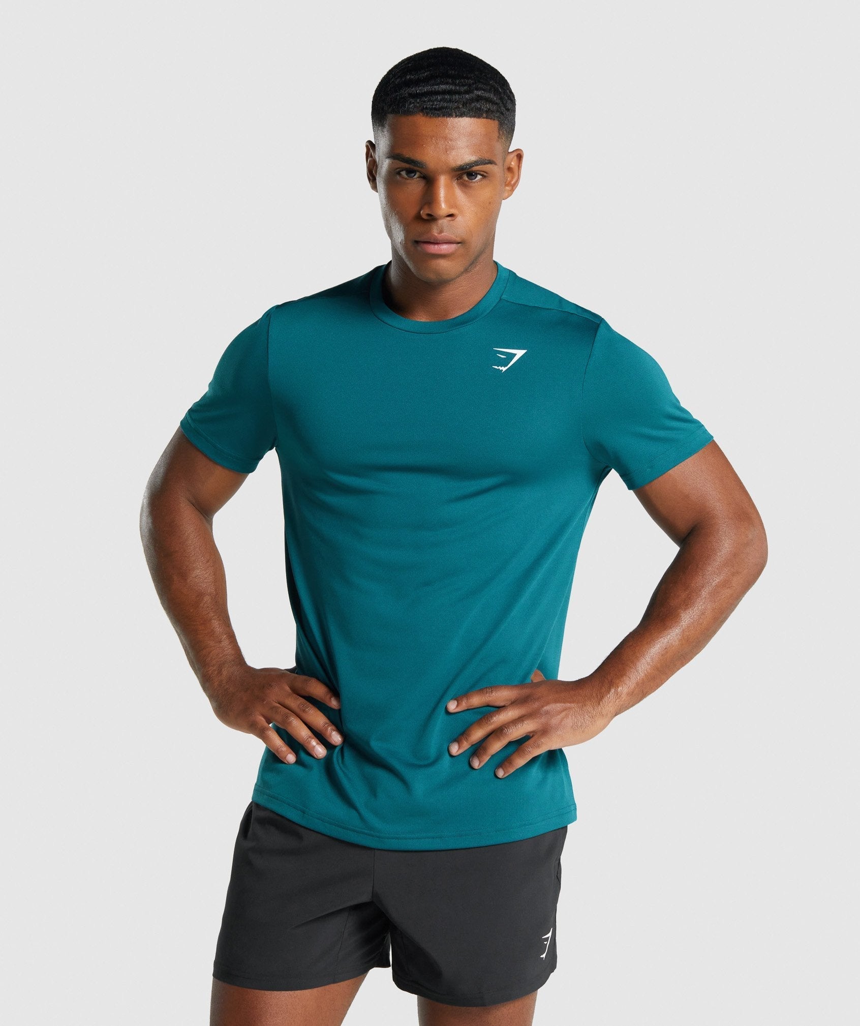 Gymshark Arrival Regular Fit T-Shirt - Teal | Gymshark