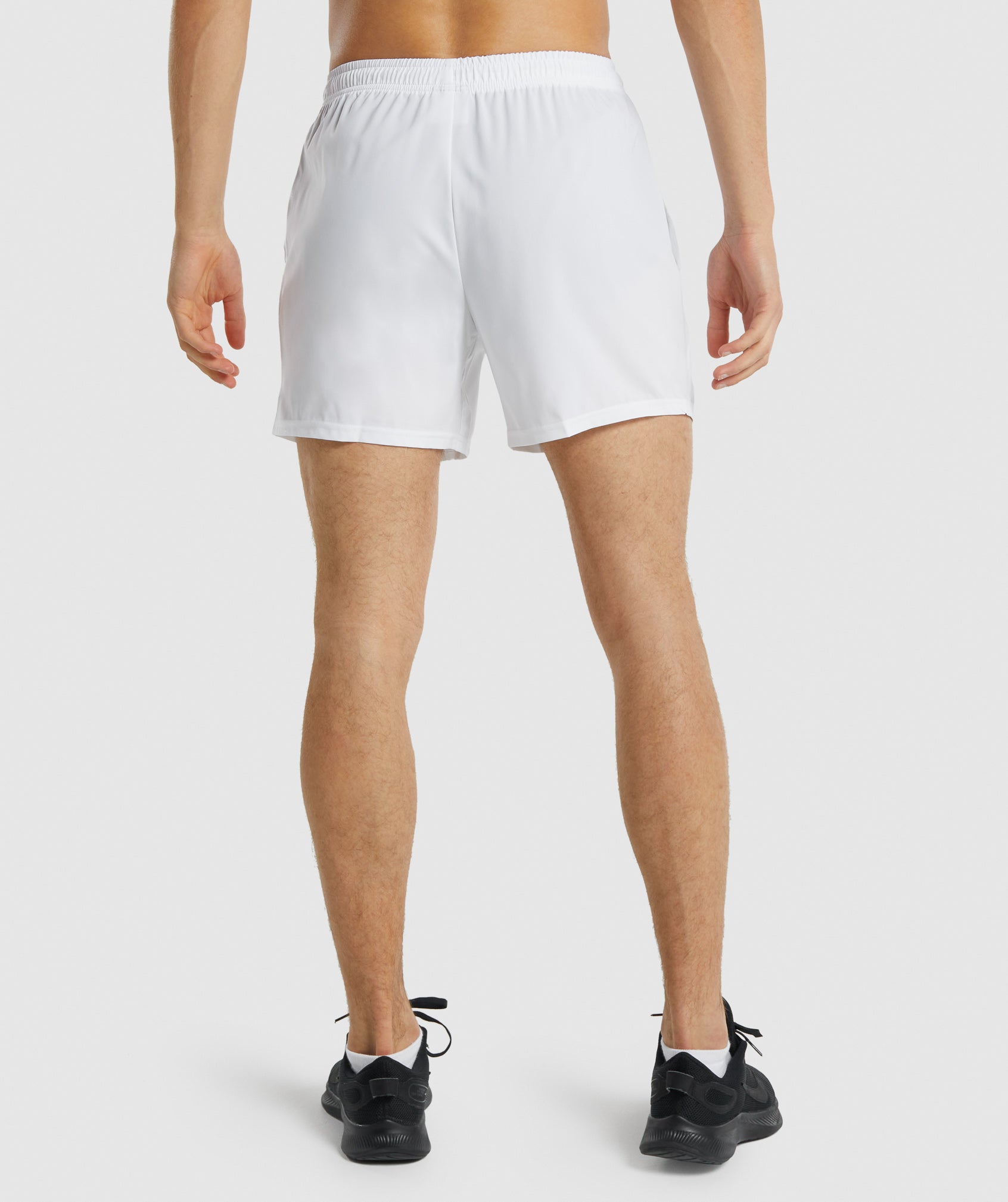 Pantalones cortos deportivos para gimnasio para hombre Pantalones cortos de  gimnasio para hombre con cintura elástica de 5,5 pulgadas Adepaton  BST3006984-5