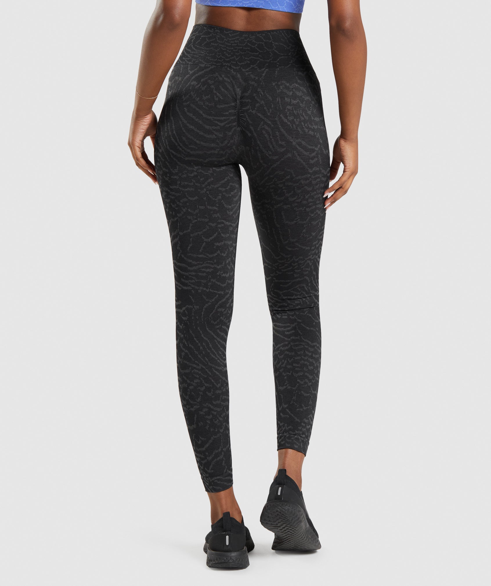 Adapt Animal Seamless Leggings in Black - view 3