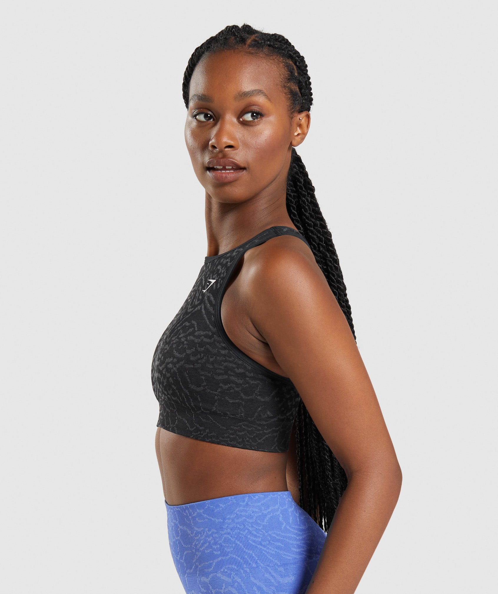 Gymshark Adapt Animal Seamless Sports Bra - Wild