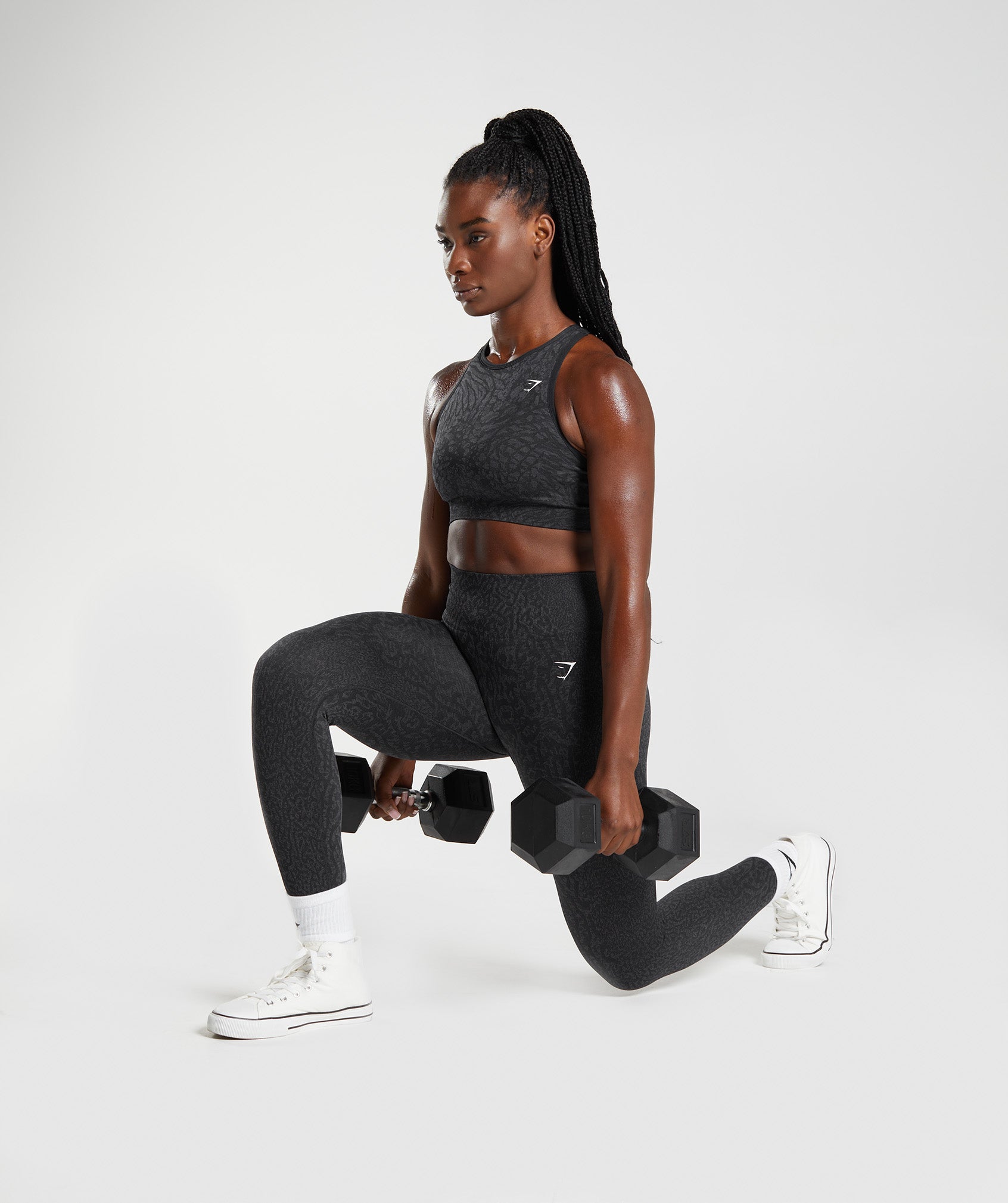 Gymshark Adapt Animal Seamless Legging Black Size XS - $45 (35% Off Retail)  - From julie