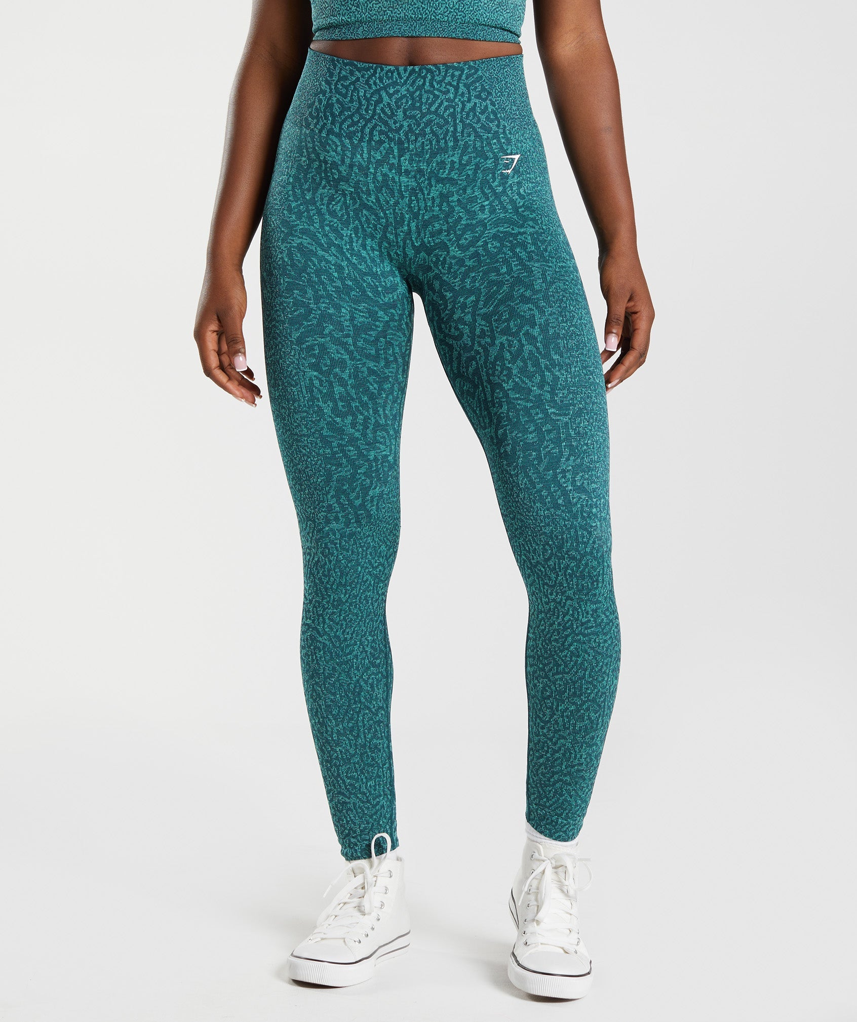 Gymshark Adapt Animal Seamless Leggings - Reef