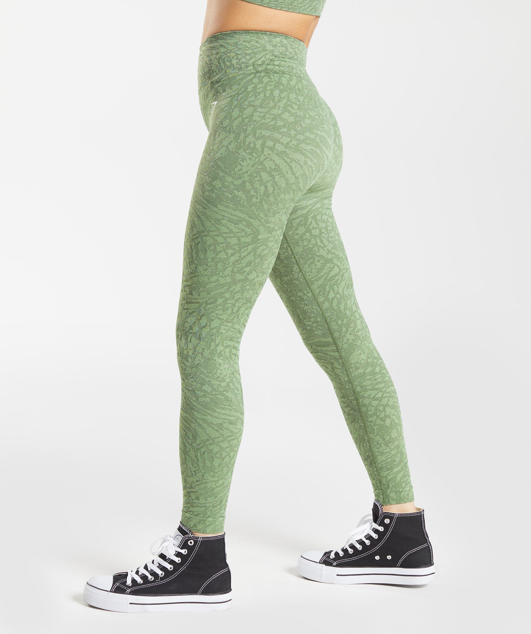 Adapt Animal Seamless Leggings in  Wild | Iguana Green - view 5