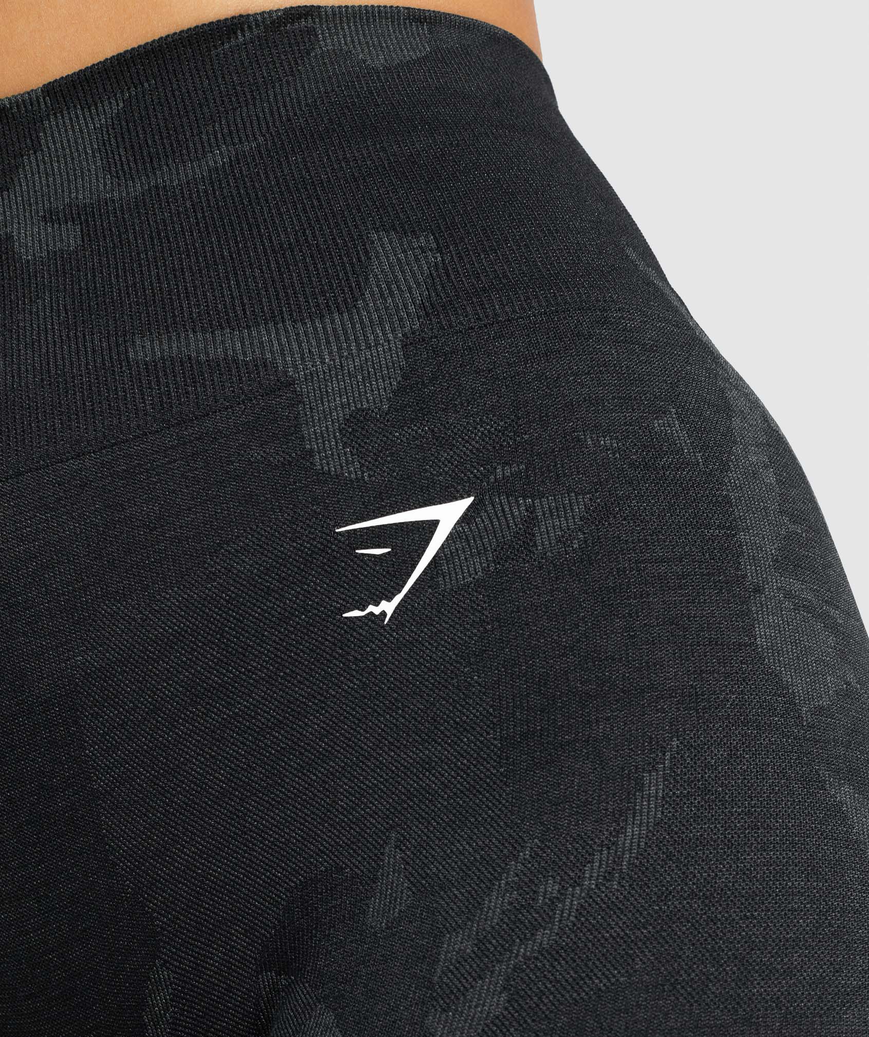 Biustonosz Sportowy Gymshark Outlet - Gymshark Adapt Camo Seamless Damskie  Żółte