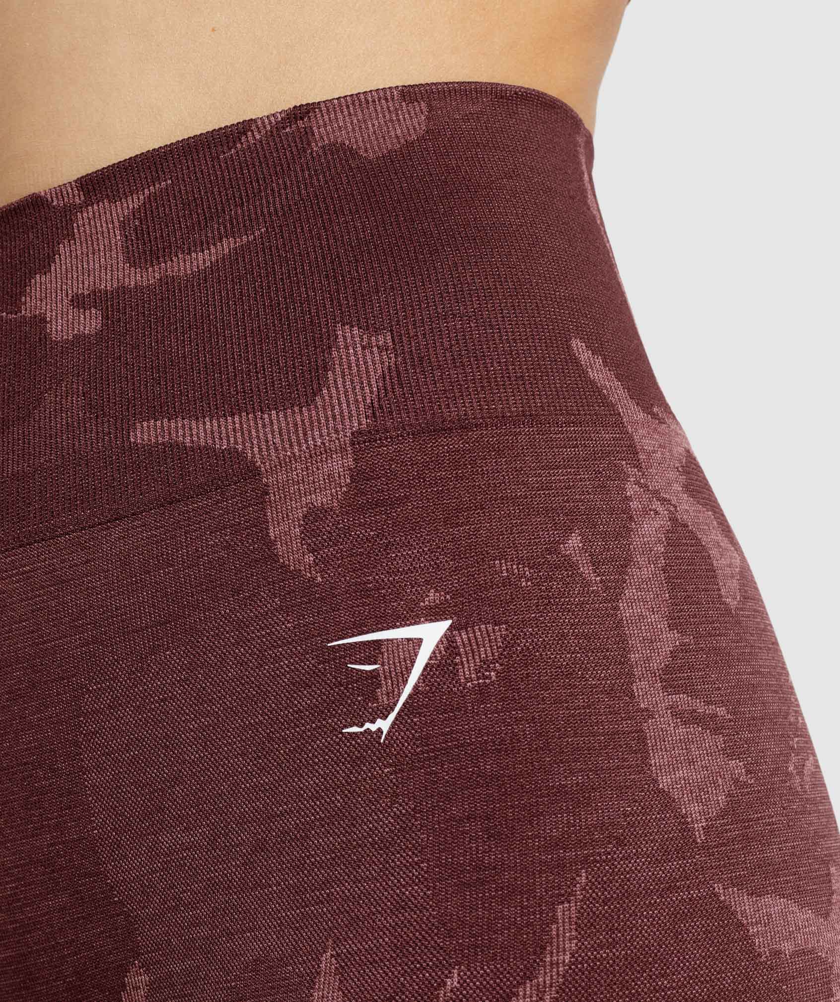 Gymshark Training Leggings - Cherry Brown