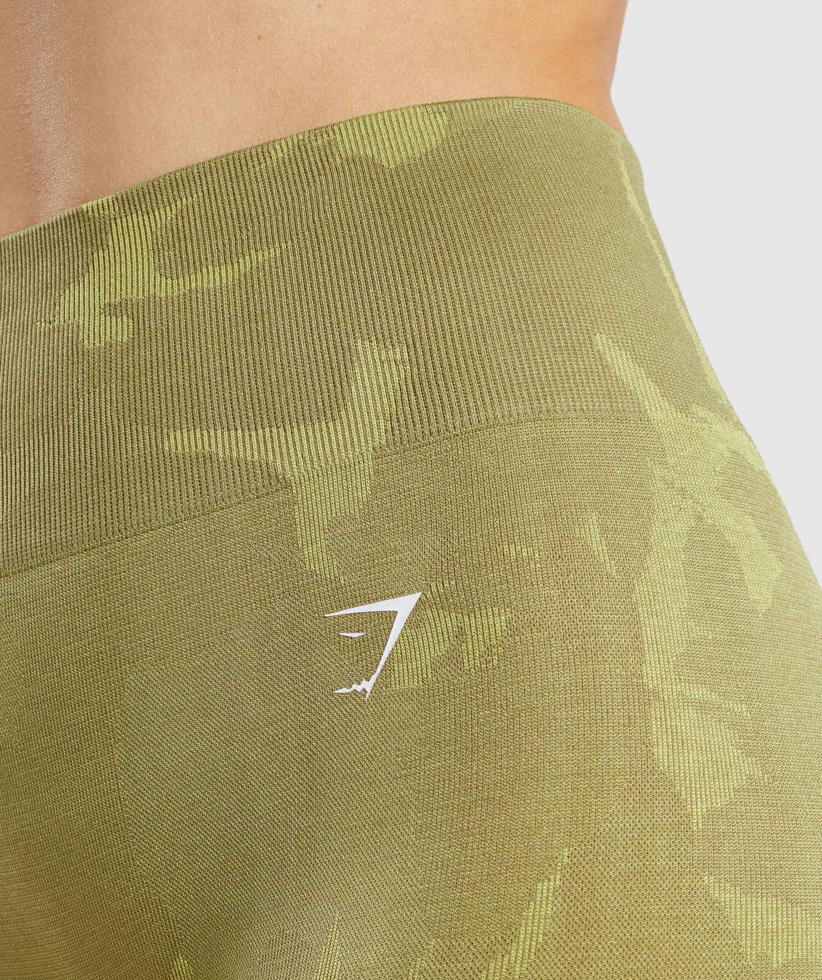 Camo Seamless Leggings - Green