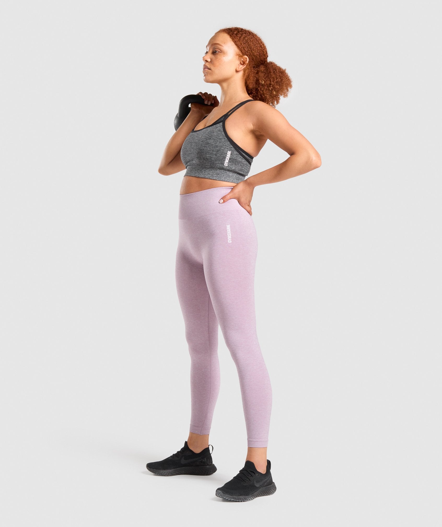 Gymshark adapt marl seamless leggings Light Purple India